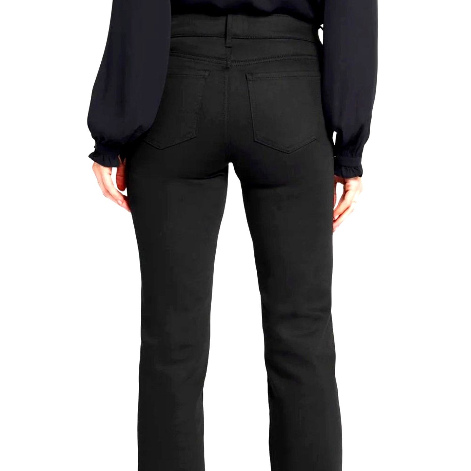 NYDJ NYDJ Marilyn Lift Tuck Technology Straight Jeans Black 16 Size 38" / US 16 / IT 52 - 3 Thumbnail