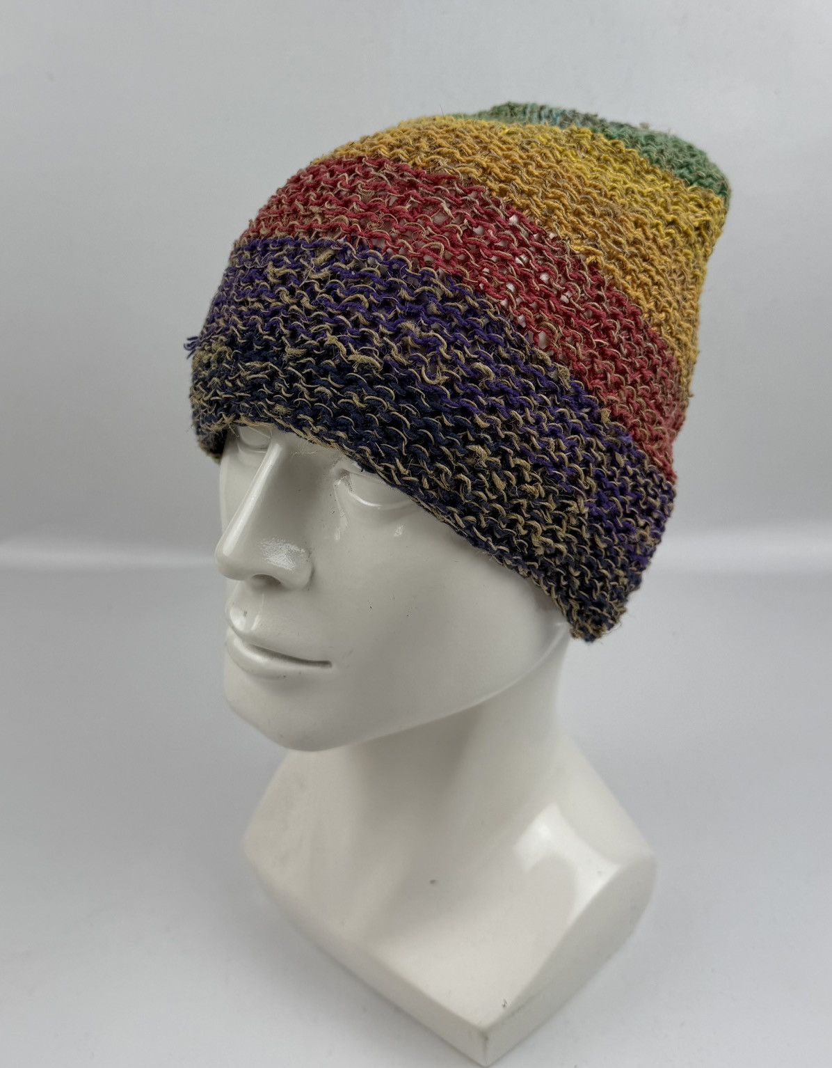 Japanese Brand made in nepal multicolor hemp hat tc44 Size ONE SIZE - 1 Thumbnail