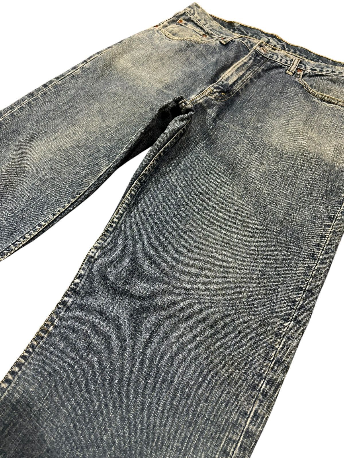 Levi's × Vintage Y2k Vintage Levi’s Japan Lot 533 Faded Straight Cut Jeans Size US 36 / EU 52 - 3 Thumbnail
