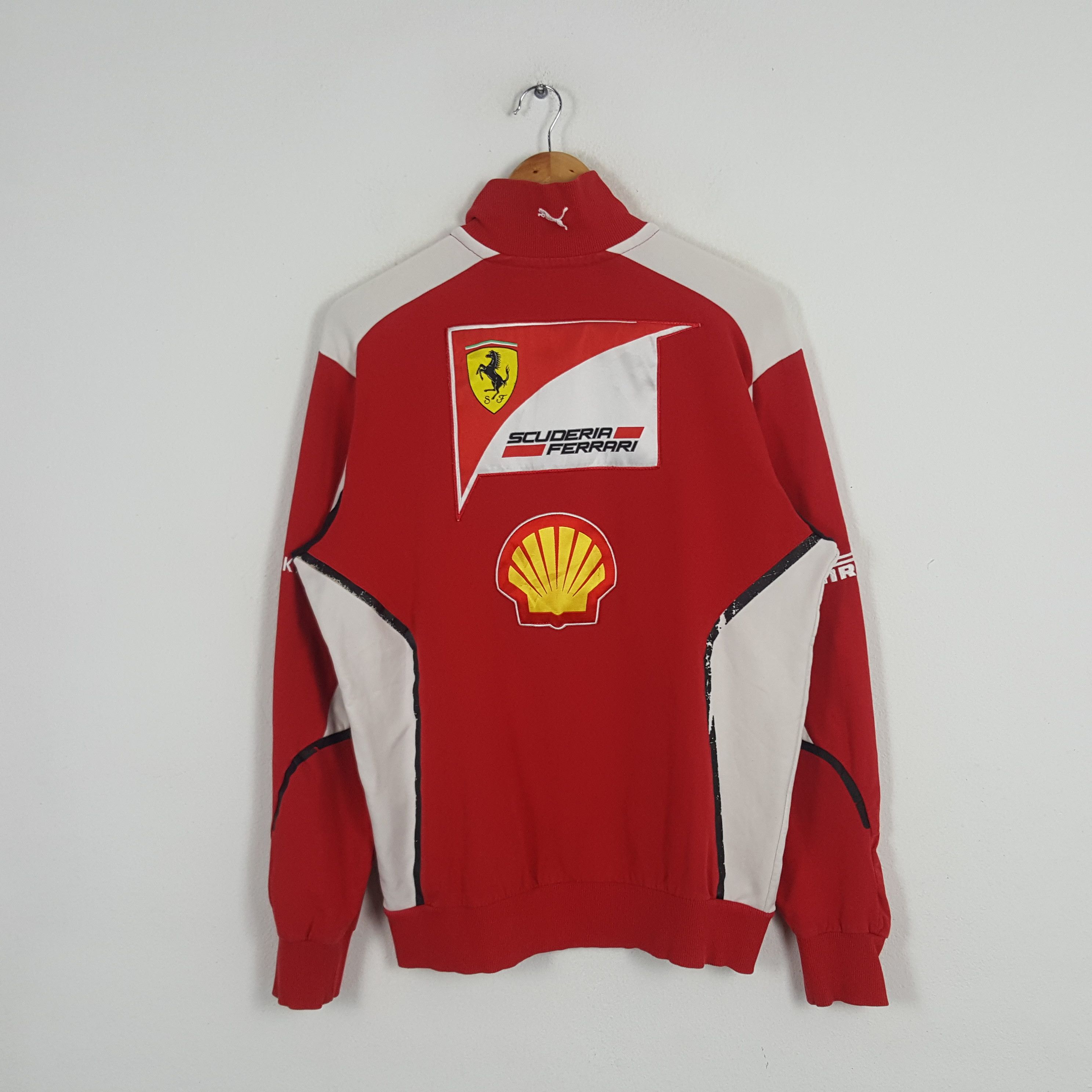 Ferrari × Puma × Vintage Vintage Ferrari X Puma Pirelli Racing Formula One Sweatshirt Size US M / EU 48-50 / 2 - 3 Thumbnail