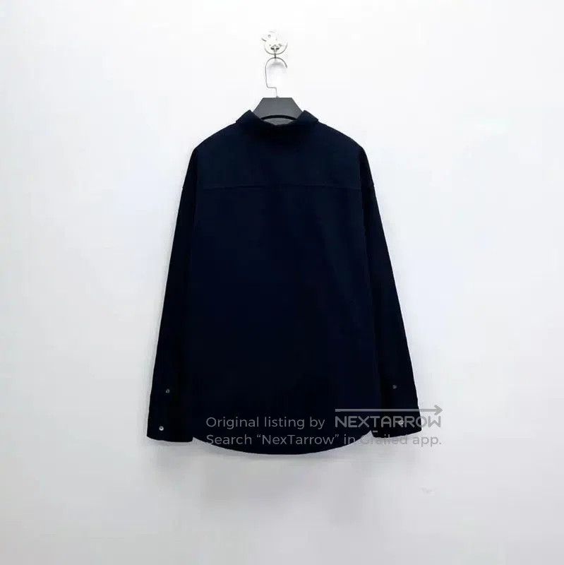 Other AMI Navy Cotton Logo Long Sleeve Shirt . Size US L / EU 52-54 / 3 - 2 Thumbnail