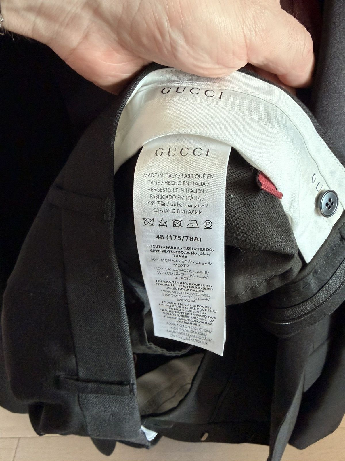 Gucci Gucci Tuxedo Suit - new with tags Size 38R - 7 Thumbnail