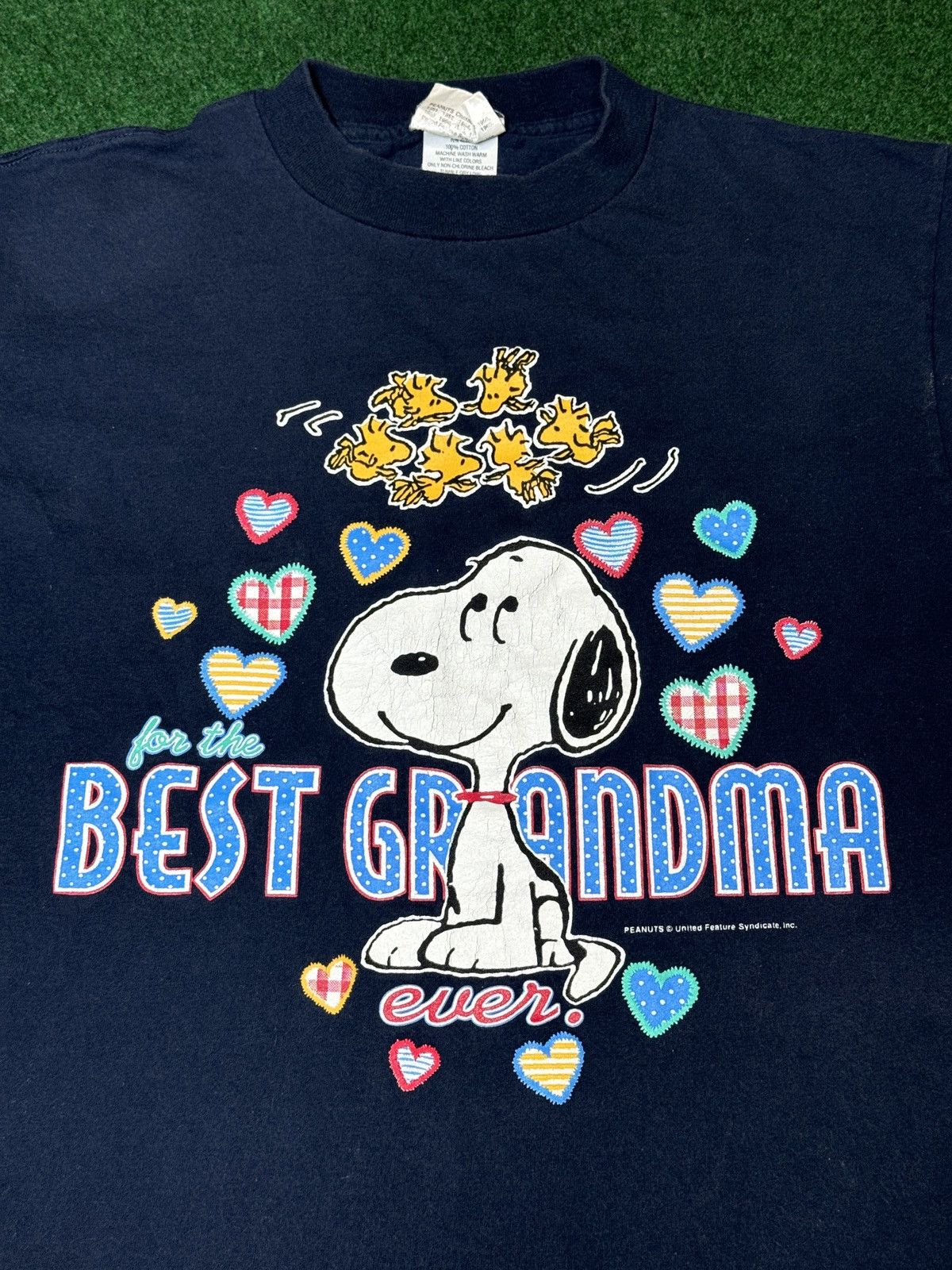 Peanuts × Vintage Vintage 90s Peanuts Snoopy Best Grandma Ever Gift T Shirt Size L / US 10 / IT 46 - 2 Thumbnail