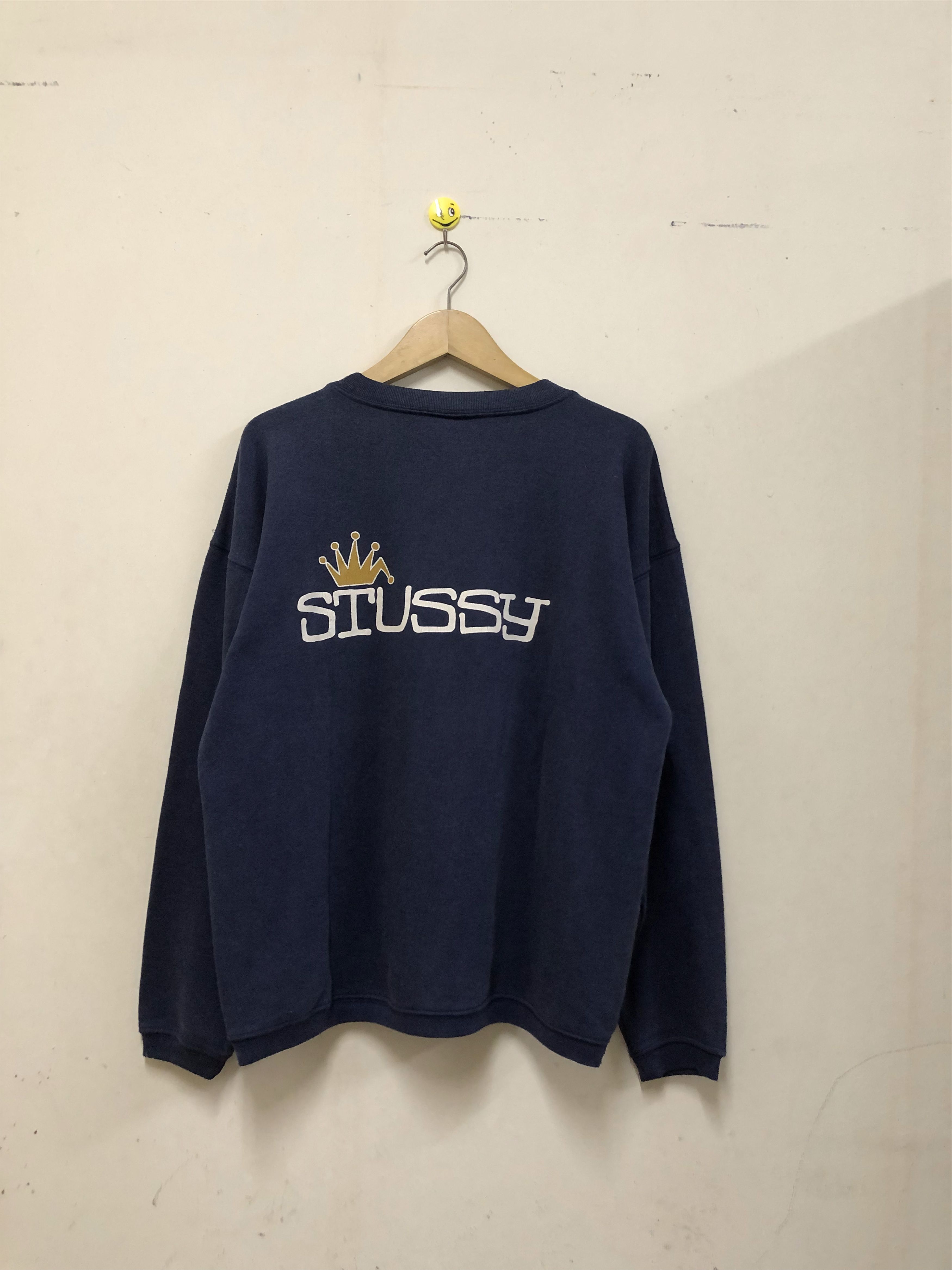 Stussy XSOLDX vintage sweatshirt stussy crown mirror print 80s 90s Size US XXL / EU 58 / 5 - 5 Thumbnail