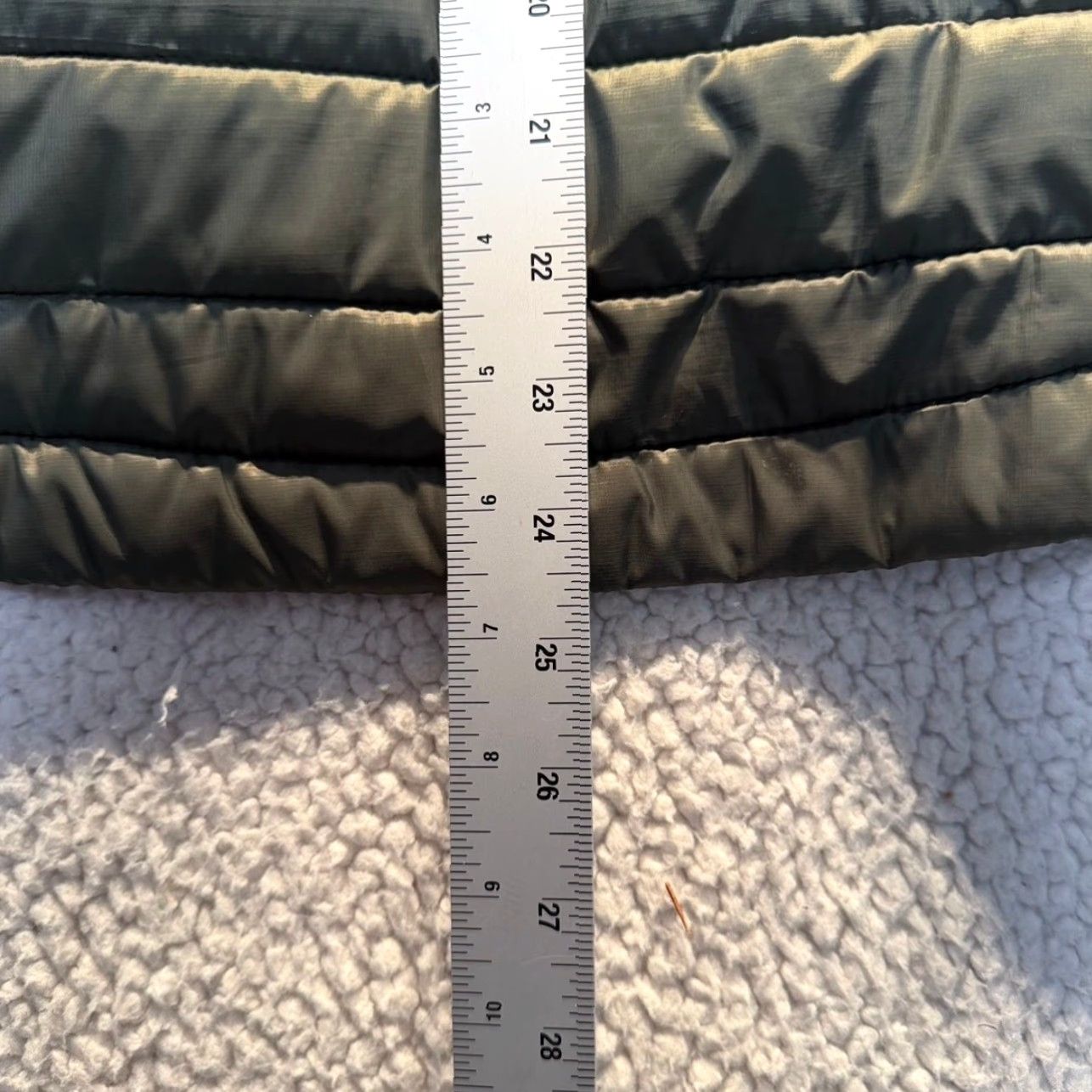 Everlane Everlane Renew Jacket Women Small Olive Green Puffer Full Zip Lightweight Casual Size S / US 4 / IT 40 - 5 Thumbnail