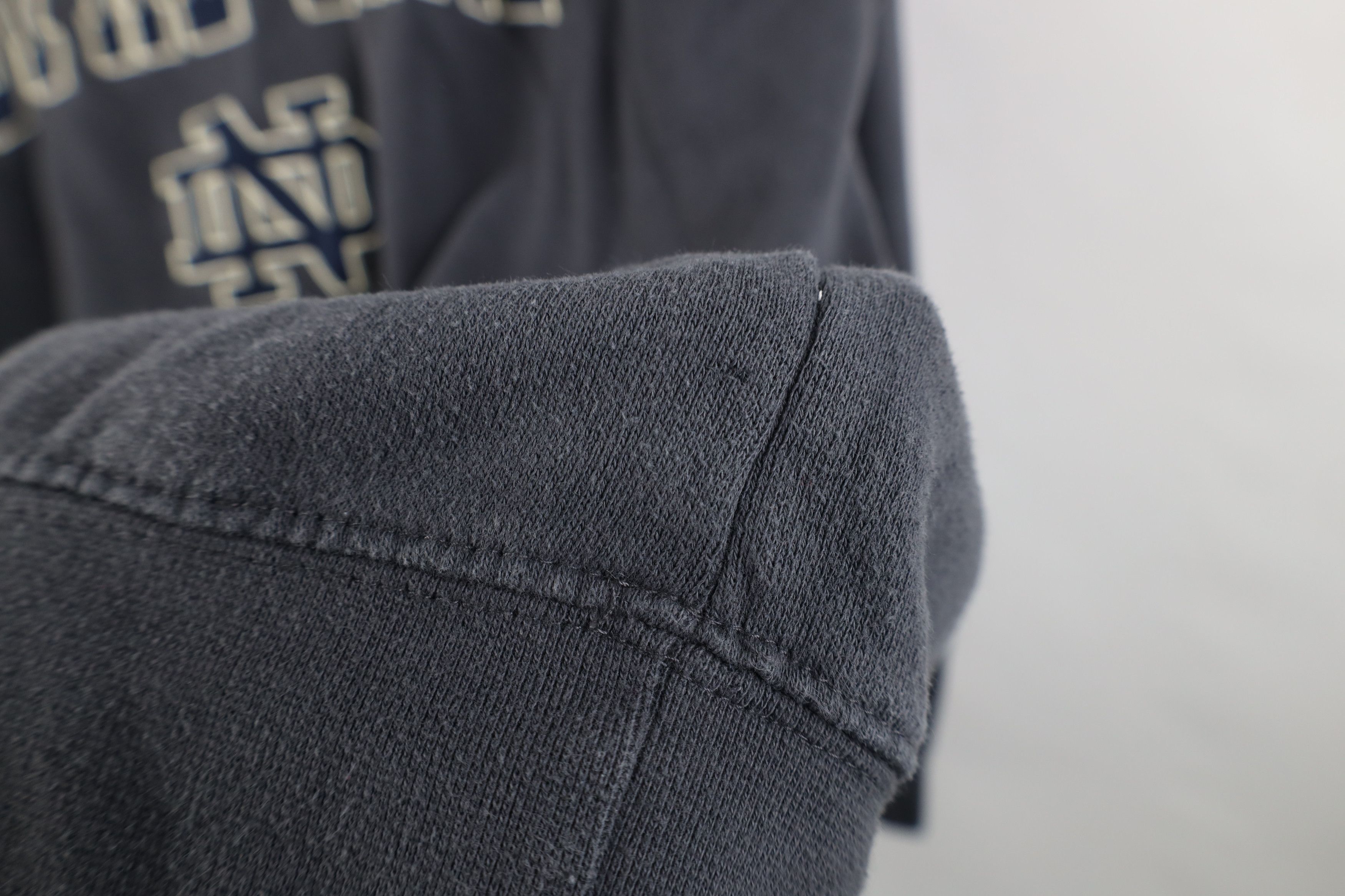 Vintage Vintage Notre Dame University Crewneck Sweatshirt Gray Size US XL / EU 56 / 4 - 6 Thumbnail