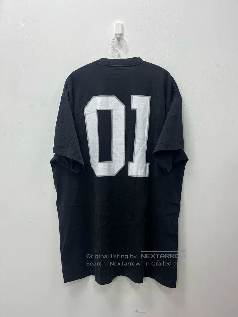 Balenciaga Basketball Jersey Embroidered Short Sleeve