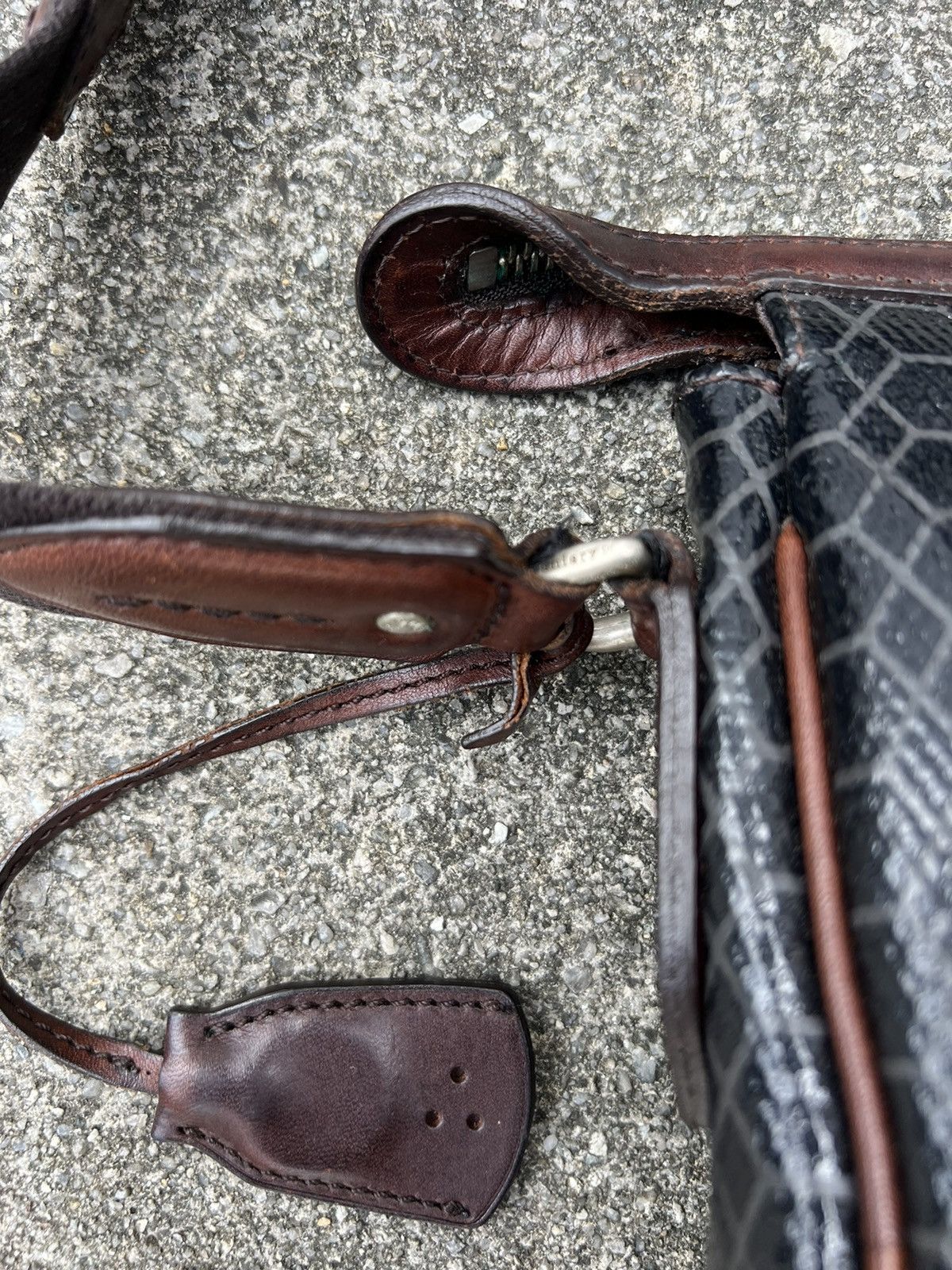 Leather Aniary Japan Hand Made Leather Bag Sling Size ONE SIZE - 11 Thumbnail
