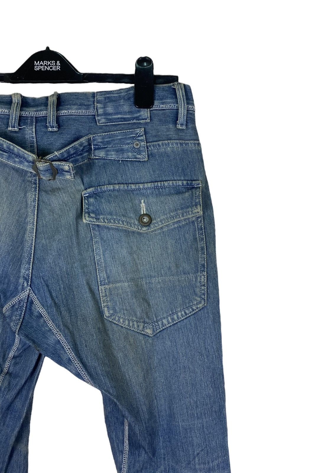 ABAHOUSE Japanese Brand Abahouse Stretchable Single Pocket Denim Size US 33 - 1 Thumbnail