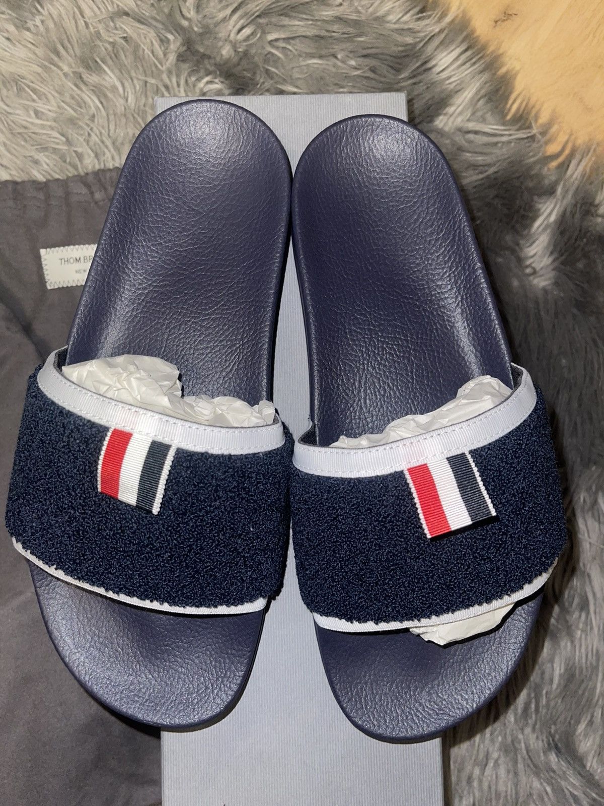 Thom Browne Thom Browne slide Size US 9 / EU 42 - 1 Thumbnail