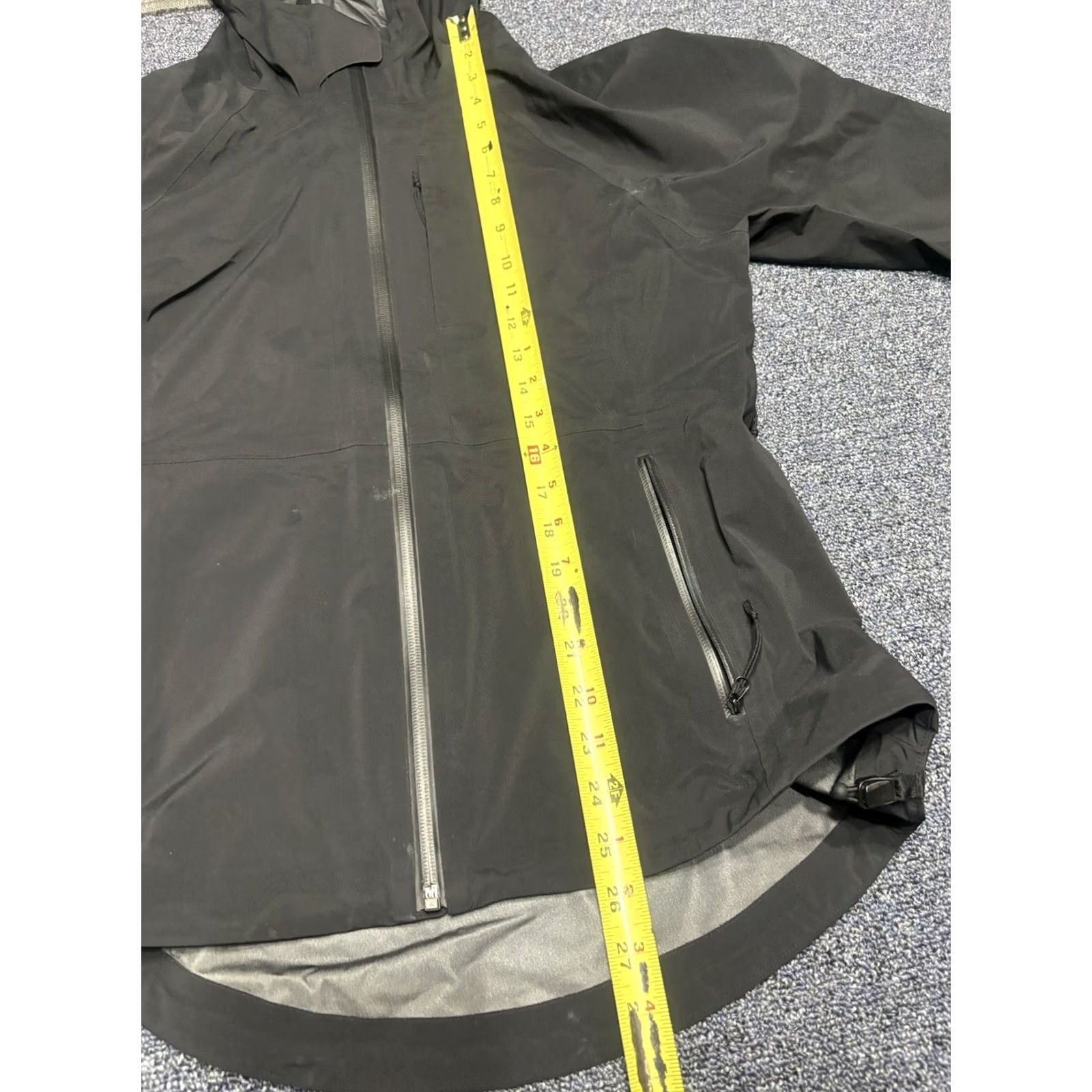 Athleta Athleta Jacket Womens M Black Hooded Long Sleeve Zip Up Mid-Length Solid Softshell Casual Travel Size M / US 6-8 / IT 42-44 - 5 Thumbnail