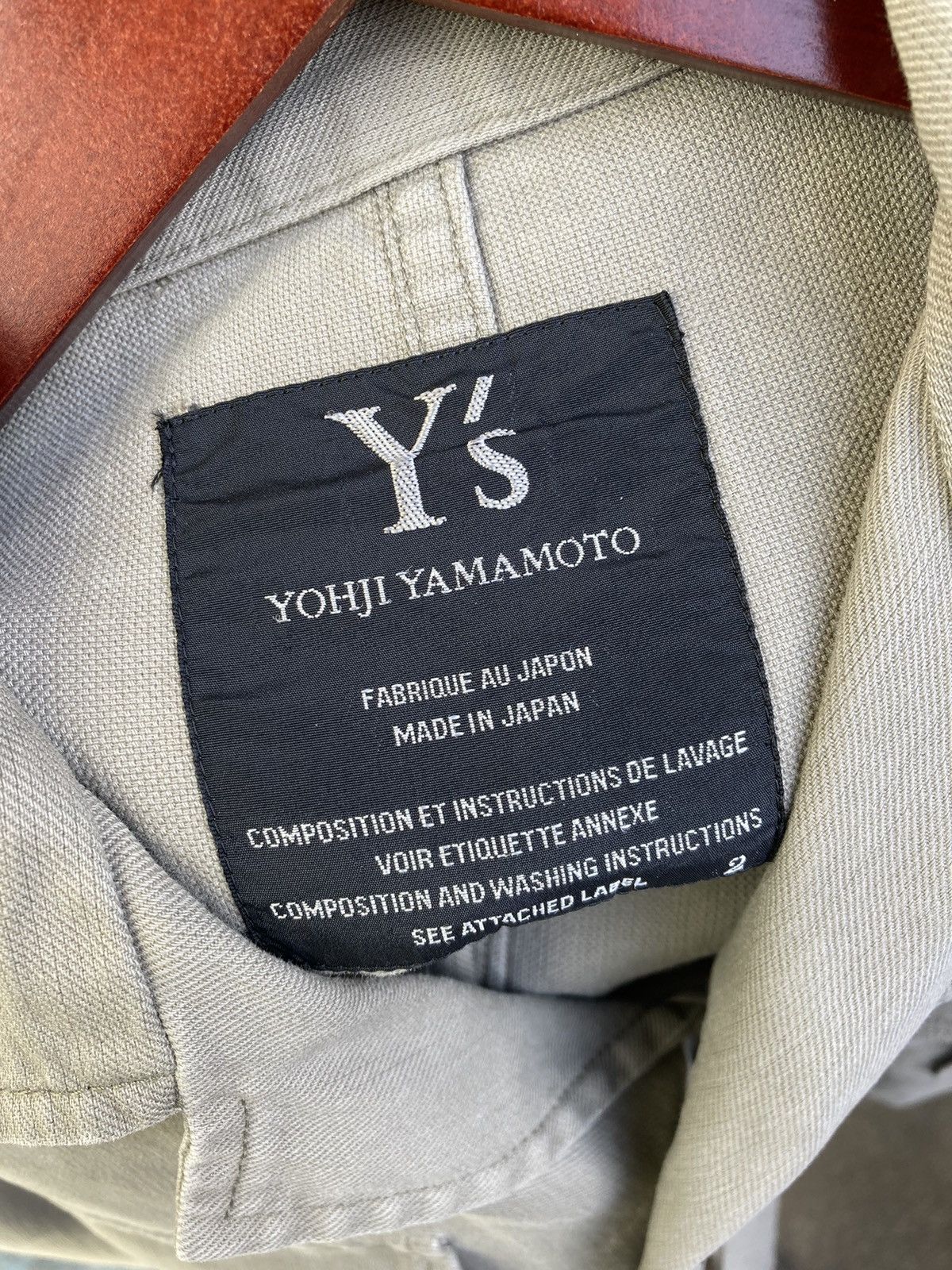 Y's Cropped Safari Denim Jacket Size US M / EU 48-50 / 2 - 10 Thumbnail