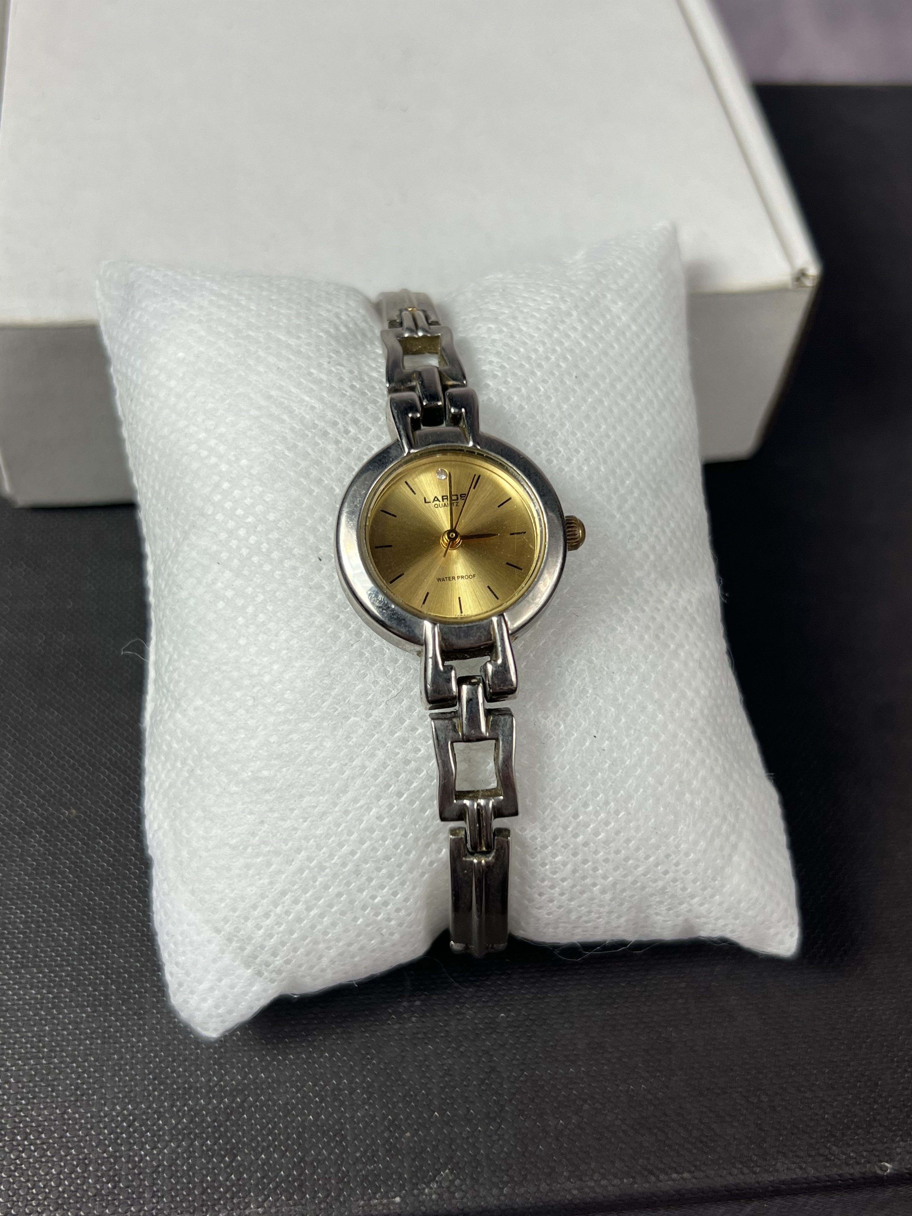 Vintage Futuristic Vintage Laros Japanese Style Chain Bracelet Watch Size ONE SIZE - 2 Thumbnail