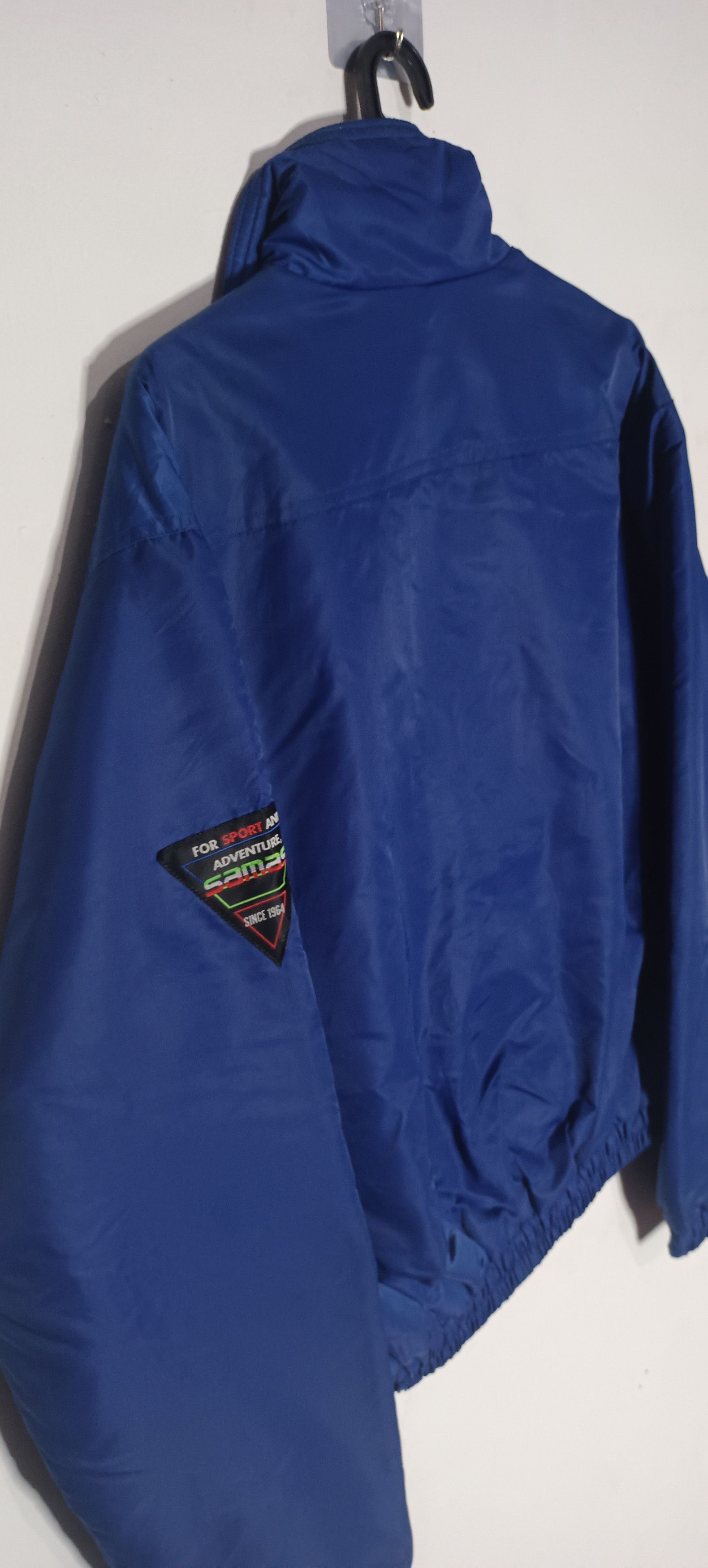 Japanese Brand × Vintage Vintage Samas Italian Sport Logo Lined Zipper Jacket Size US M / EU 48-50 / 2 - 3 Thumbnail