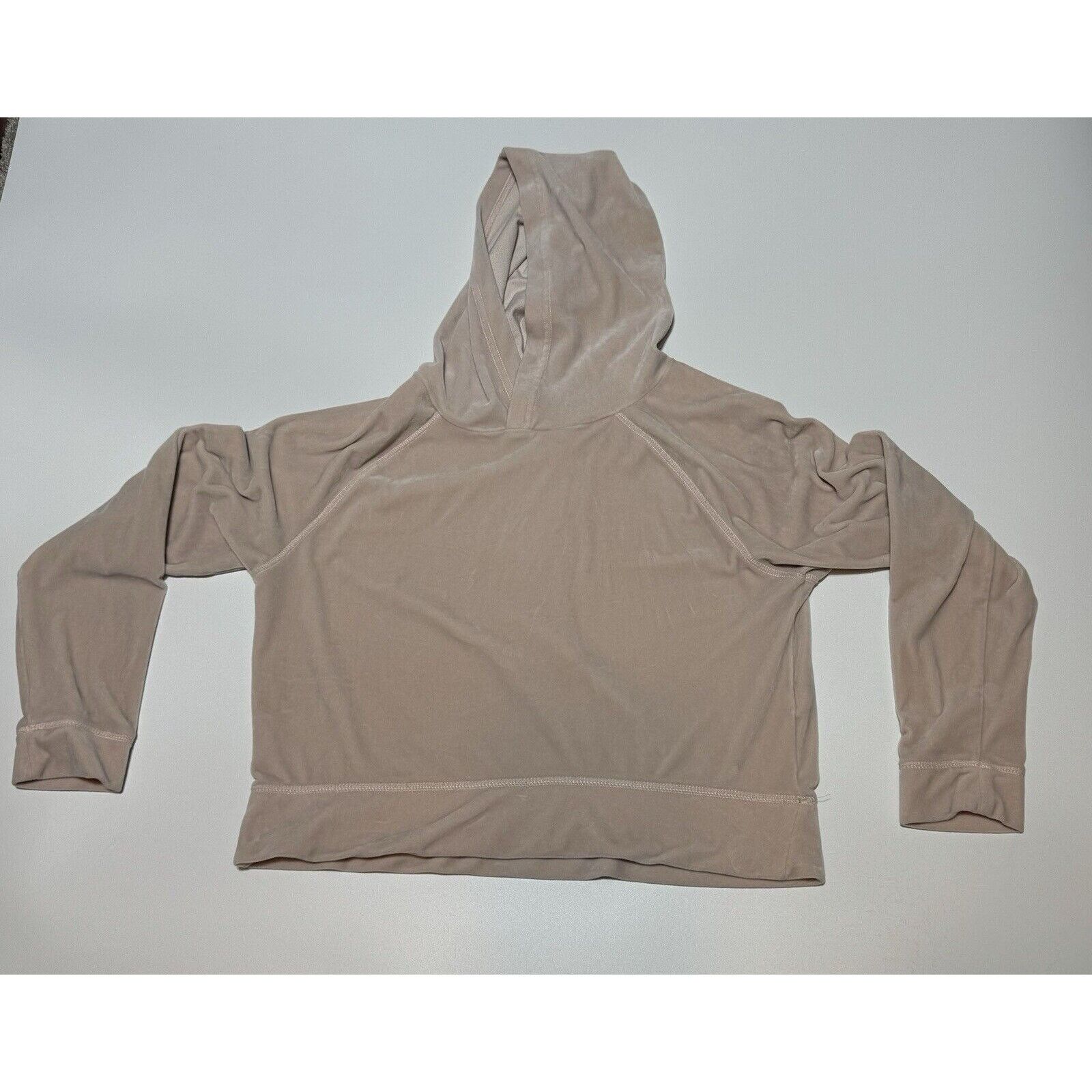 Other Y2K inspired Cropped Velour Hoodie Womens L Balletcore Pink Size L / US 10 / IT 46 - 1 Thumbnail