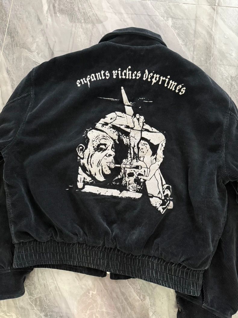 Enfants Riches Deprimes Enfants Riches Deprimes 24 FW Black Corduroy Jacket 2504-Ne Size US XL / EU 56 / 4 - 4 Thumbnail