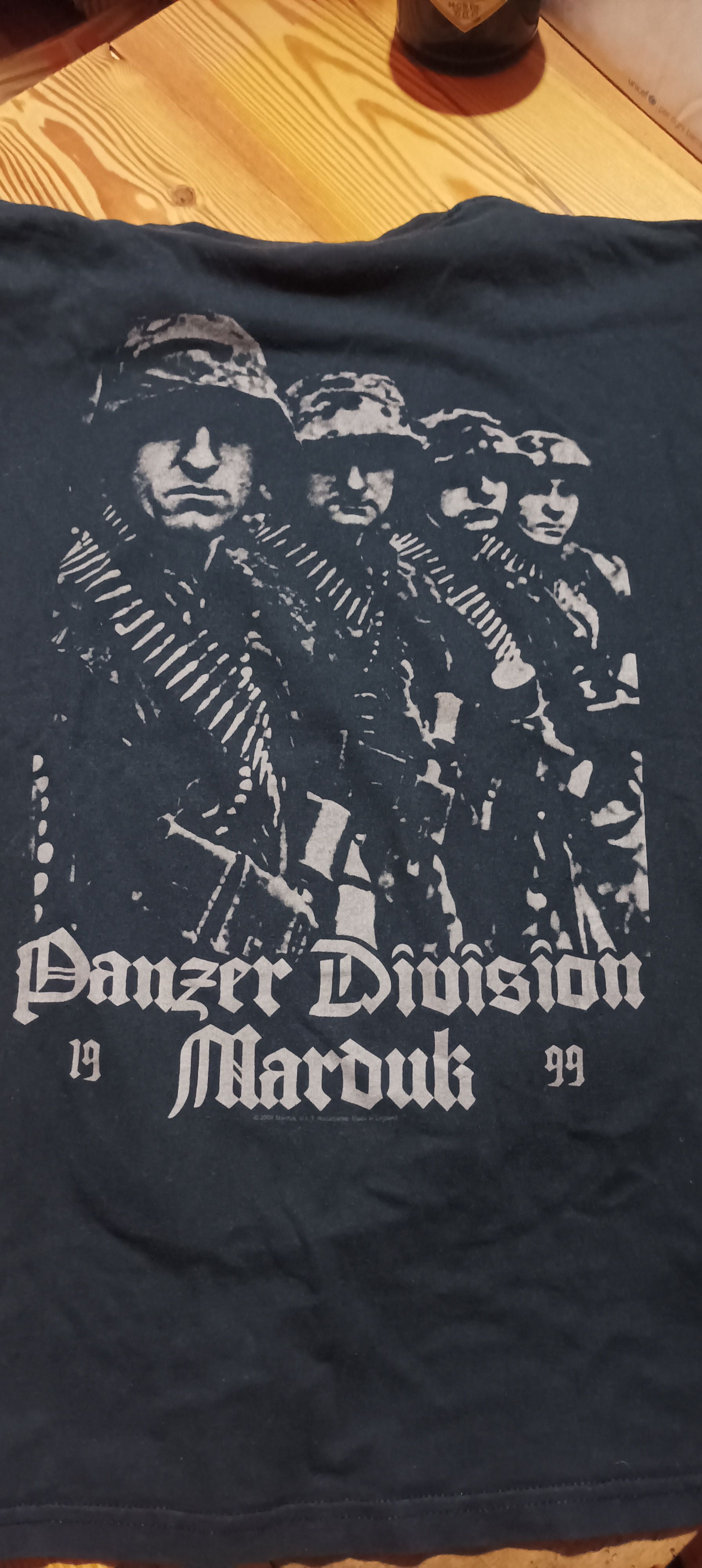 Band Tees × Vintage Panzer Division Marduk 2008 Size US L / EU 52-54 / 3 - 3 Thumbnail