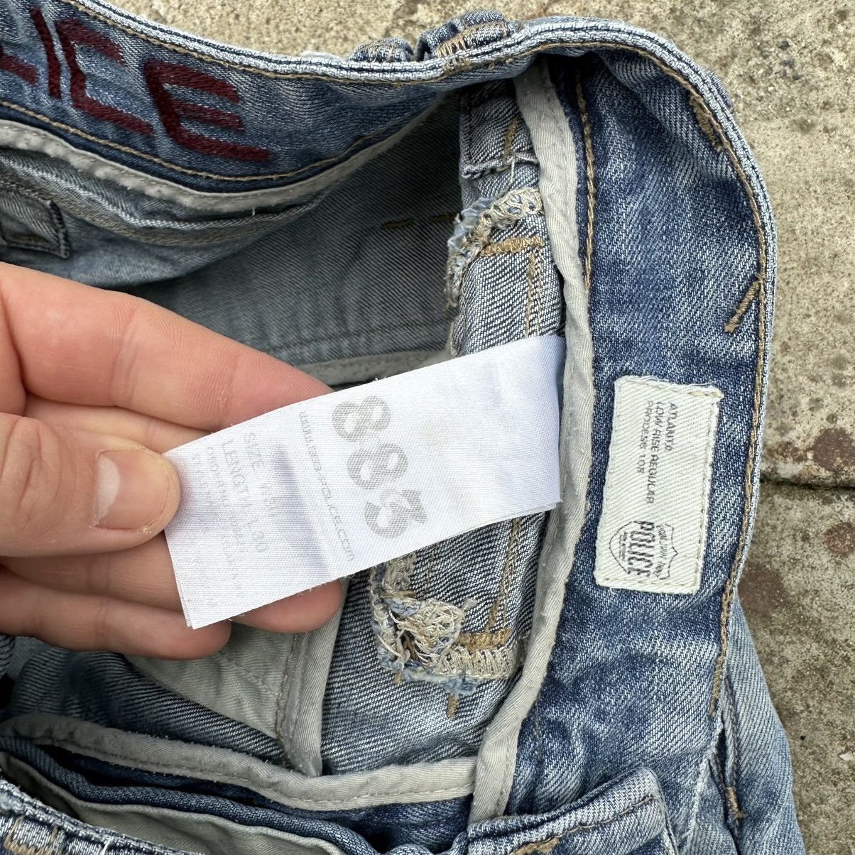 Issey Miyake × Japanese Brand × Y/Project Vintage Japanese Style 883 Police Jeans Crazy Fit Grunge 00s Size US 30 / EU 46 - 8 Thumbnail