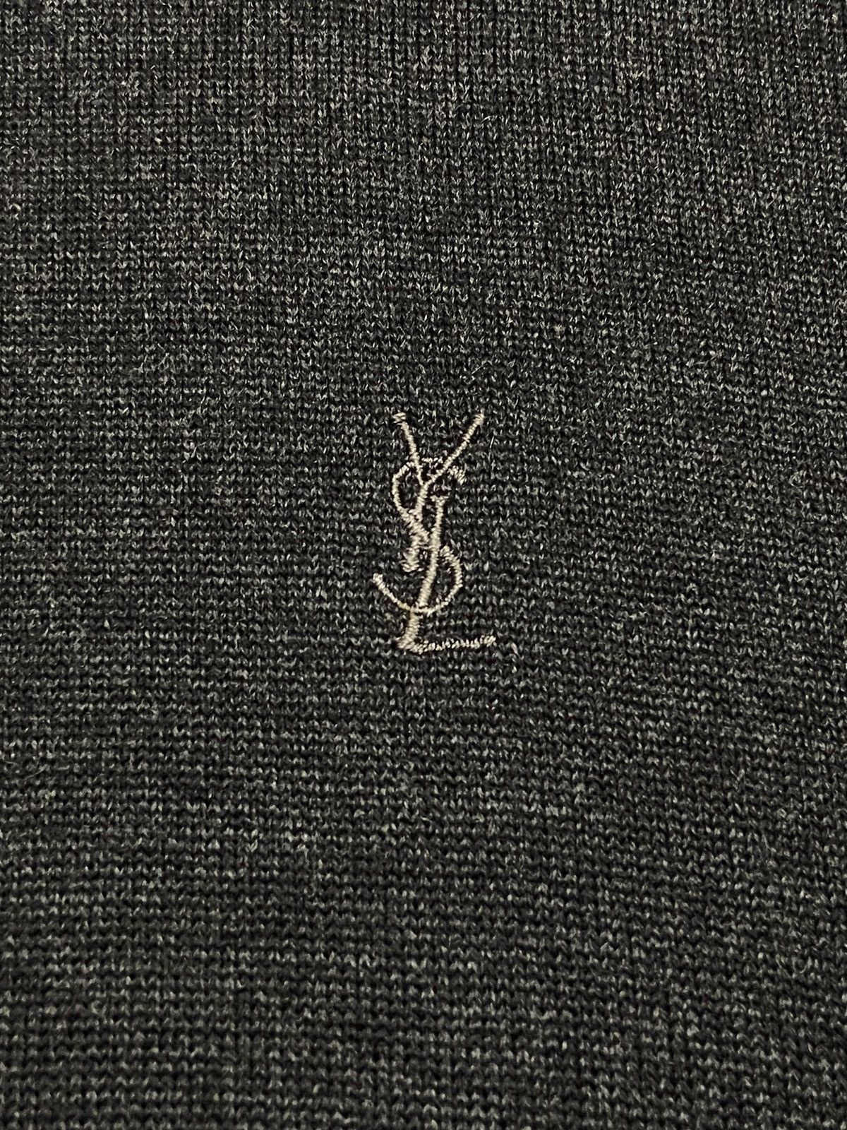 Vintage × Yves Saint Laurent Vintage Yves Saint Laurent Knitted Sweater Size US L / EU 52-54 / 3 - 2 Thumbnail