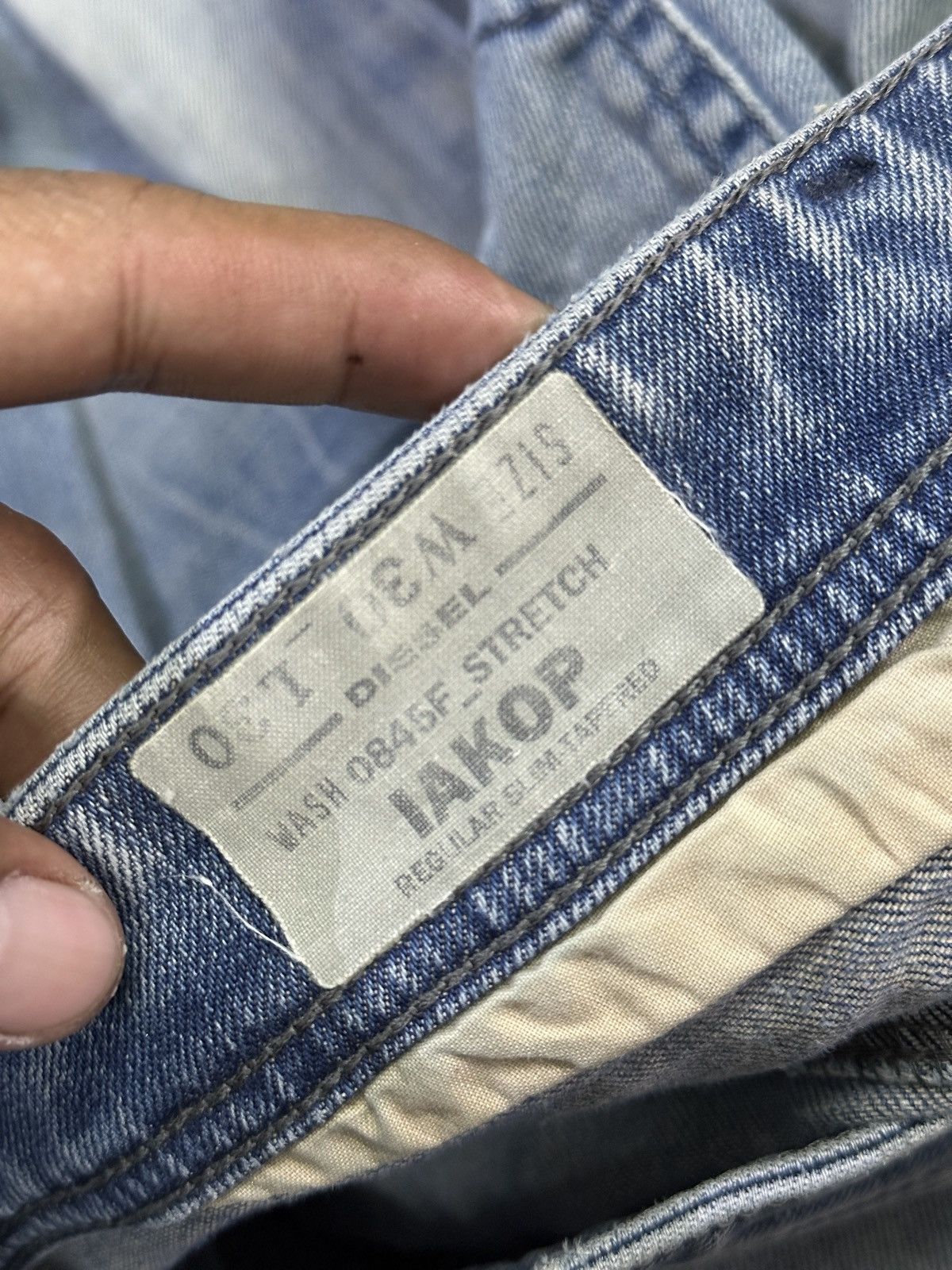 Other Distress Denim Diesel Bluewash Faded 💥 Size US 32 / EU 48 - 13 Thumbnail