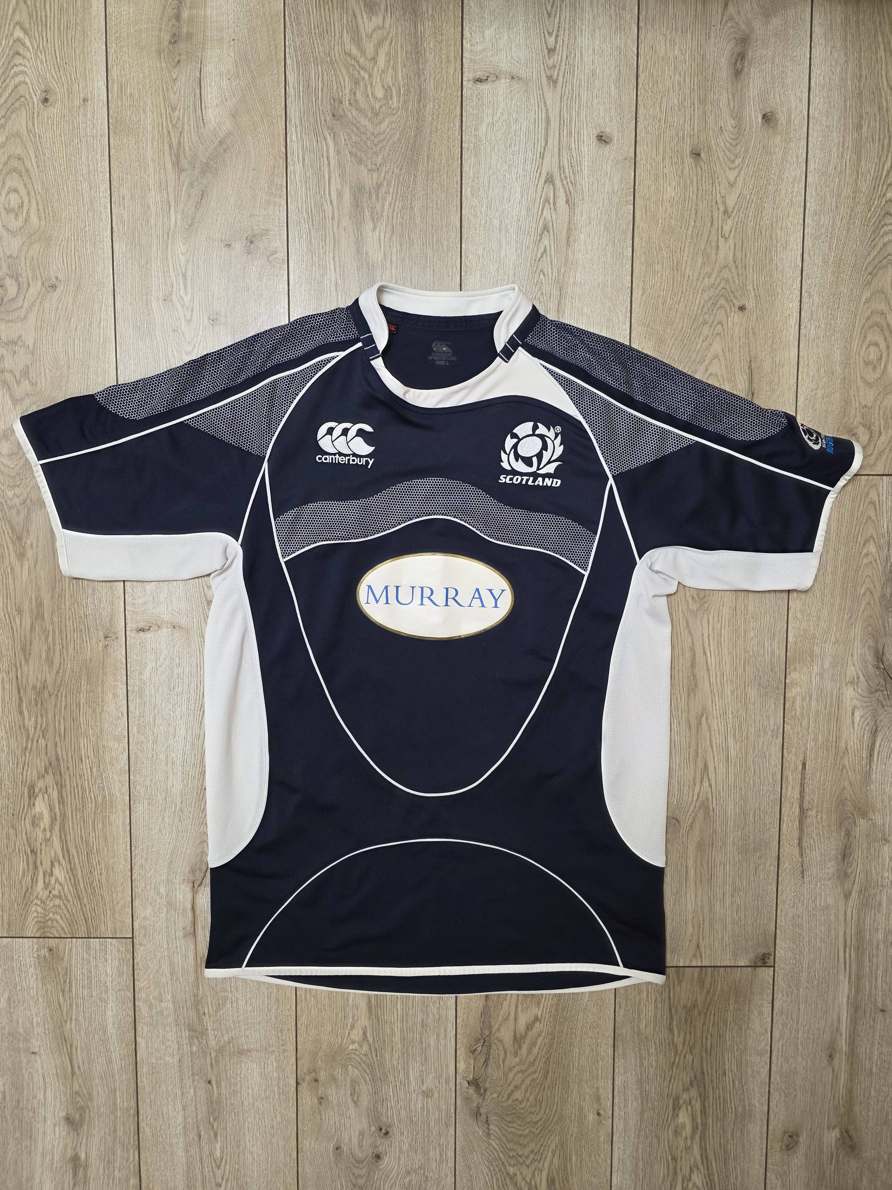 Vintage SCOTLAND VINTAGE RUGBY SHIRT 2008 RUGBY SHIRT SCOTLAND Size US L / EU 52-54 / 3 - 1 Thumbnail