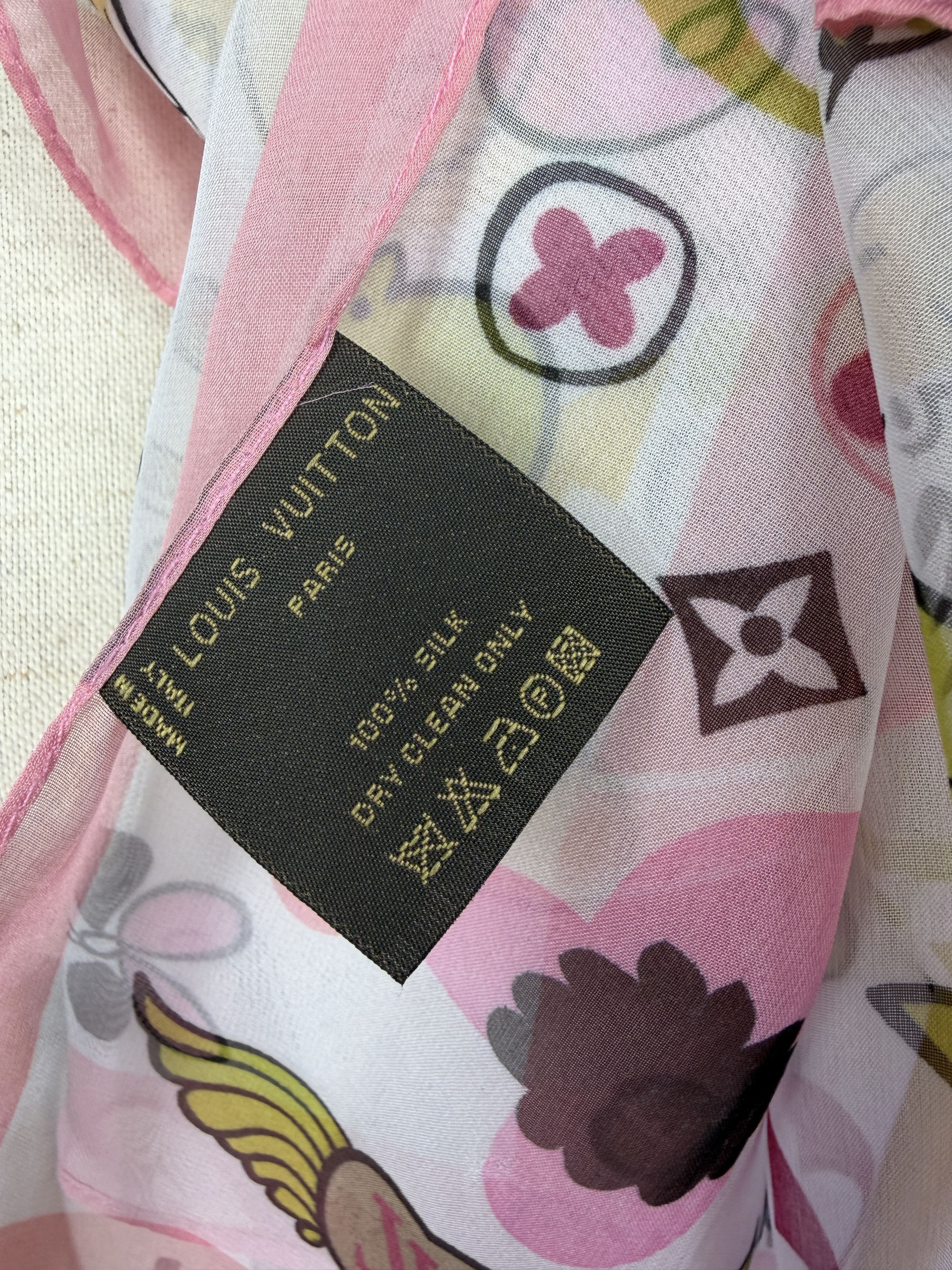 Louis Vuitton big monogram scarf silk louis vuitton Size ONE SIZE - 6 Thumbnail