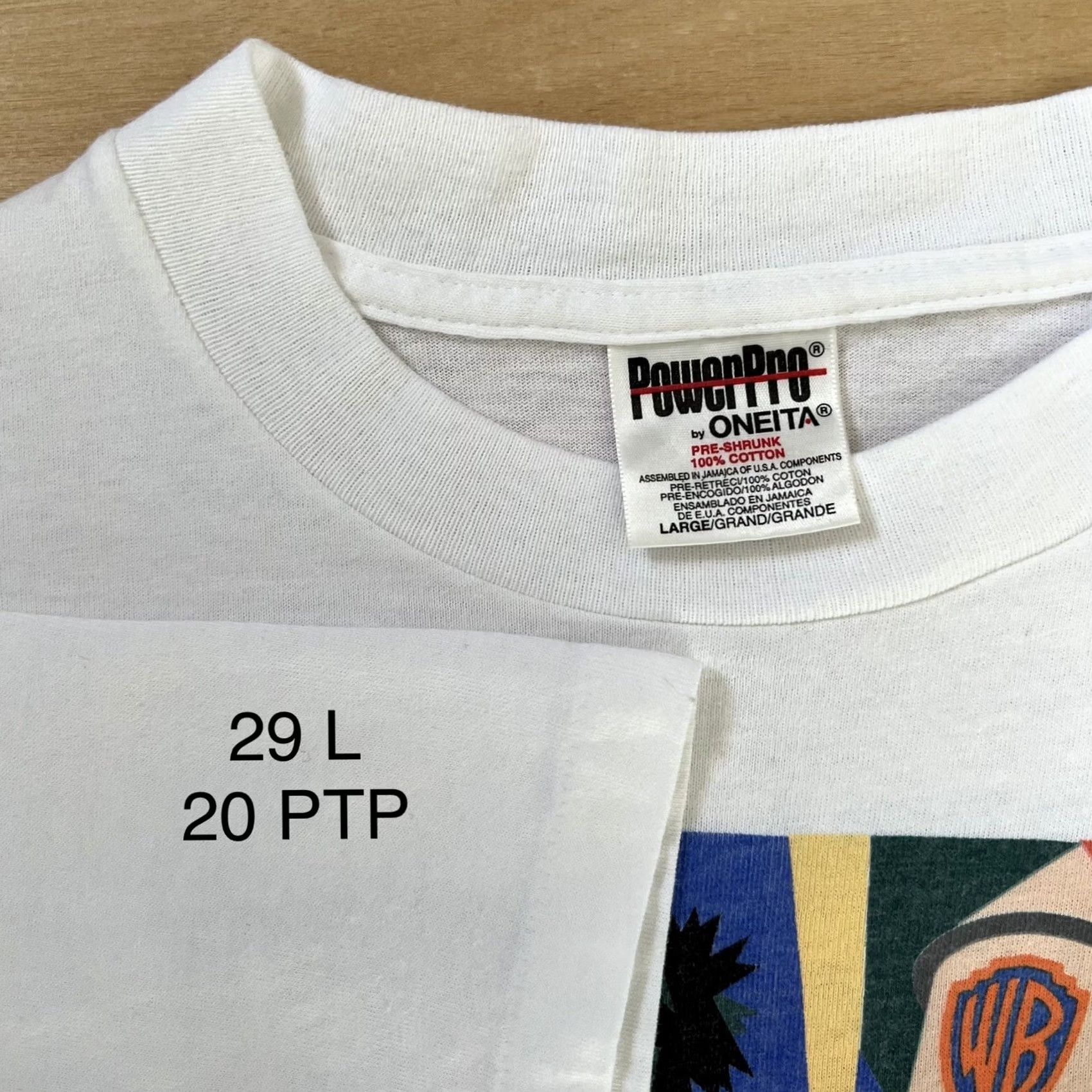 Vintage VINTAGE Warner Bros Festival Of Classics Shirt L White 90s Movie Promo Horror Tee Mens Size US L / EU 52-54 / 3 - 5 Thumbnail