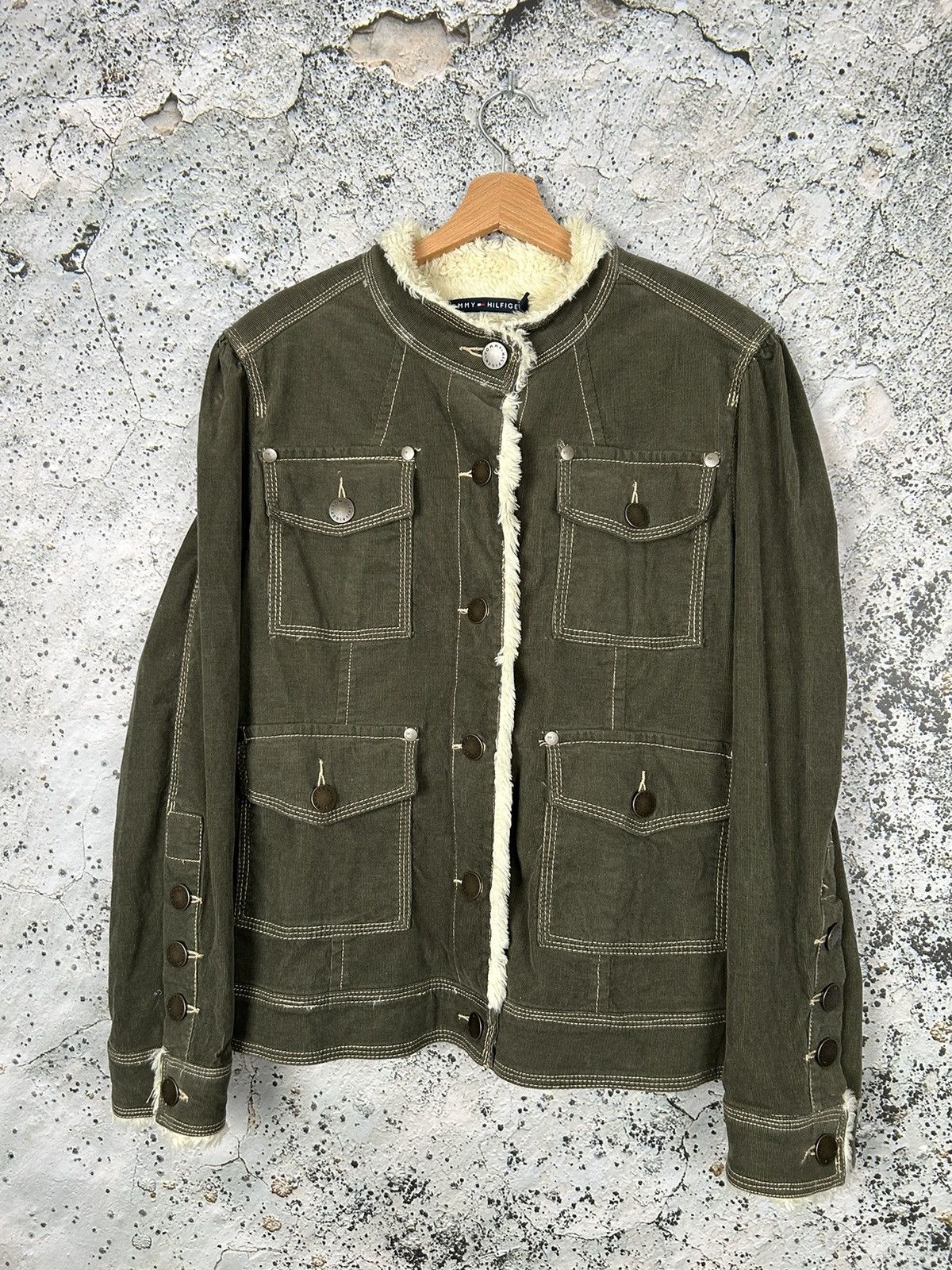 Tommy Hilfiger Tommy Hilfiger Sherpa Winter Jacket Vintage Streetwear Size US XL / EU 56 / 4 - 1 Thumbnail