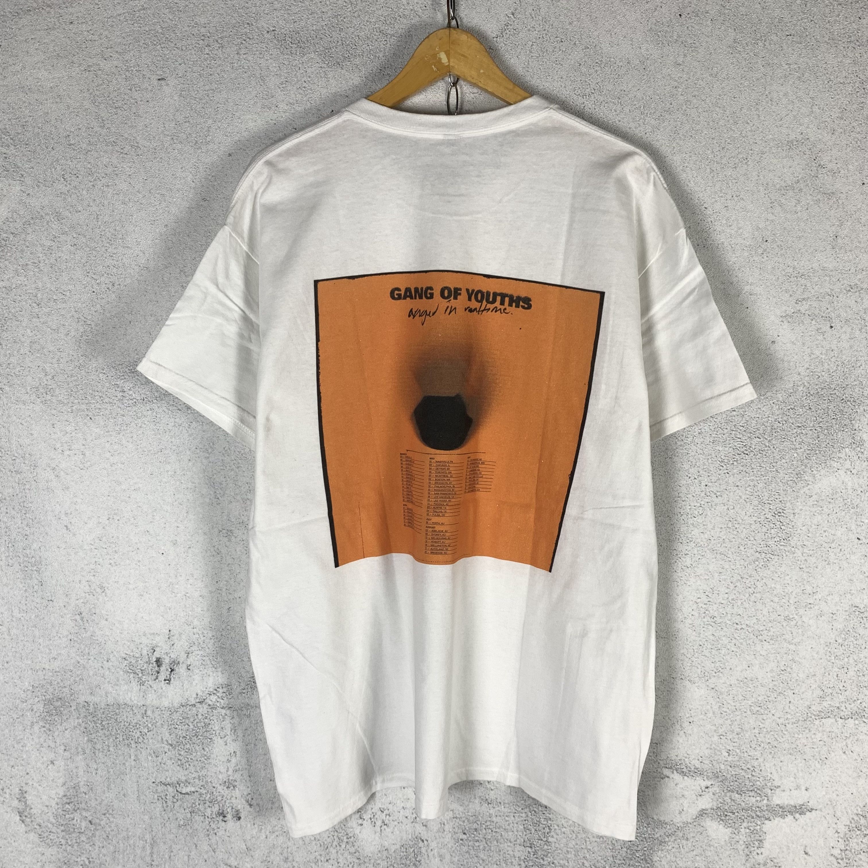 Band Tees Gang Of Youths Angel In Realtime Tshirt Size US XL / EU 56 / 4 - 2 Thumbnail