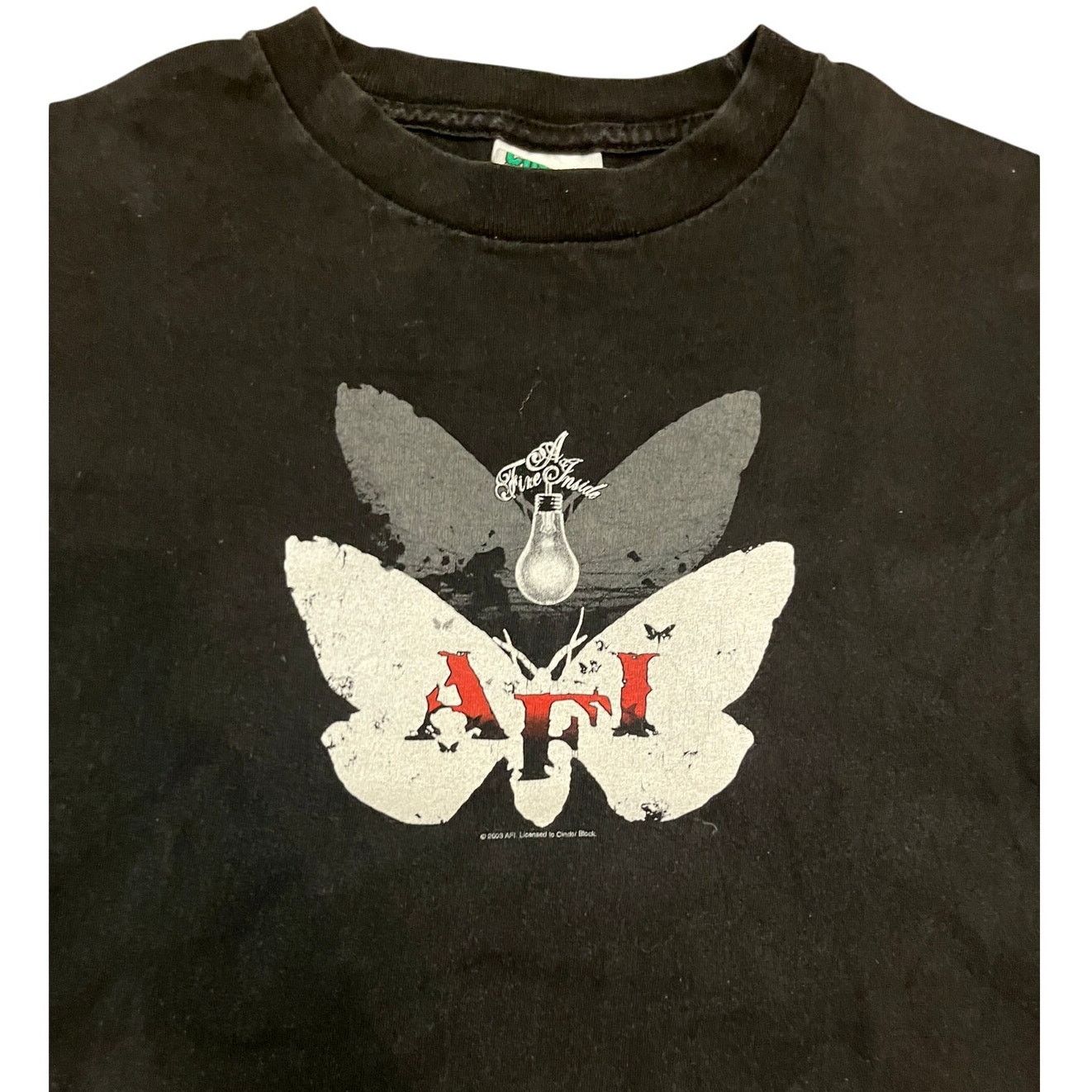 Other AFI Sing The Sorrow 2003 Cinder Block Vintage Tee Small Size US S / EU 44-46 / 1 - 2 Thumbnail