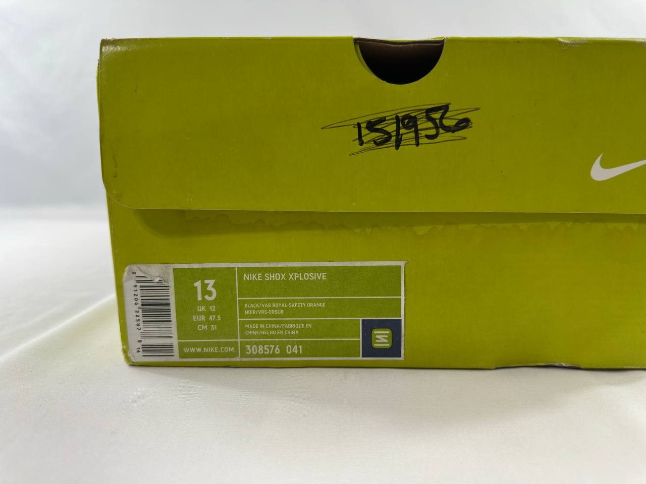 Nike Nike Shox Xplosive 2004 NYC Black Blue 308576-041 Size US 13 / EU 46 - 11 Thumbnail