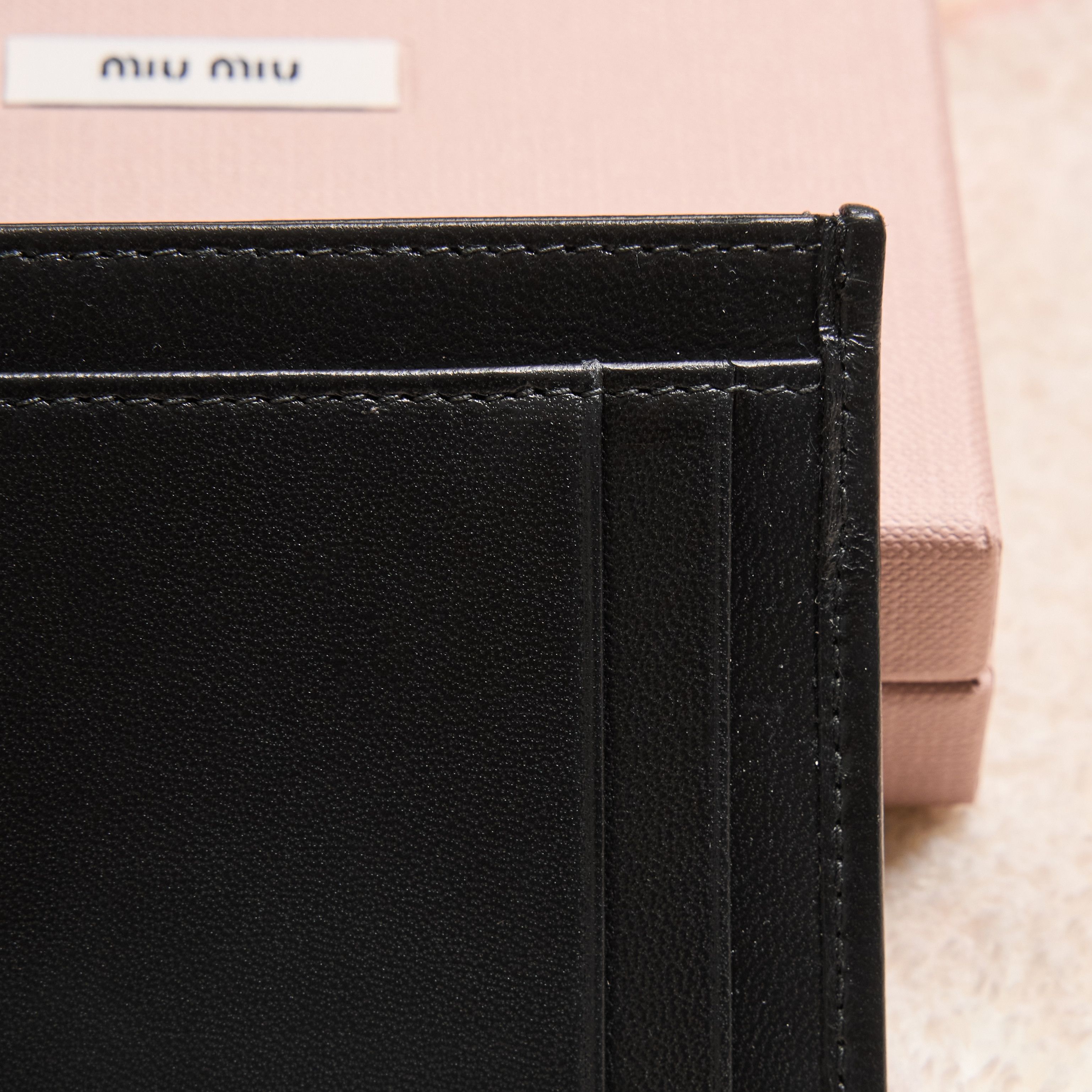 Miu Miu MIU MIU Matelassé Nappa Leather Card Holder Size ONE SIZE - 5 Thumbnail