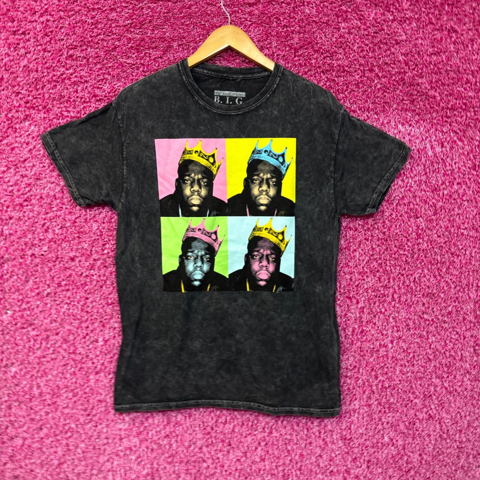 Rap Tees Biggie Smalls the King of New York tshirt size sm Size US S / EU 44-46 / 1 - 1 Thumbnail
