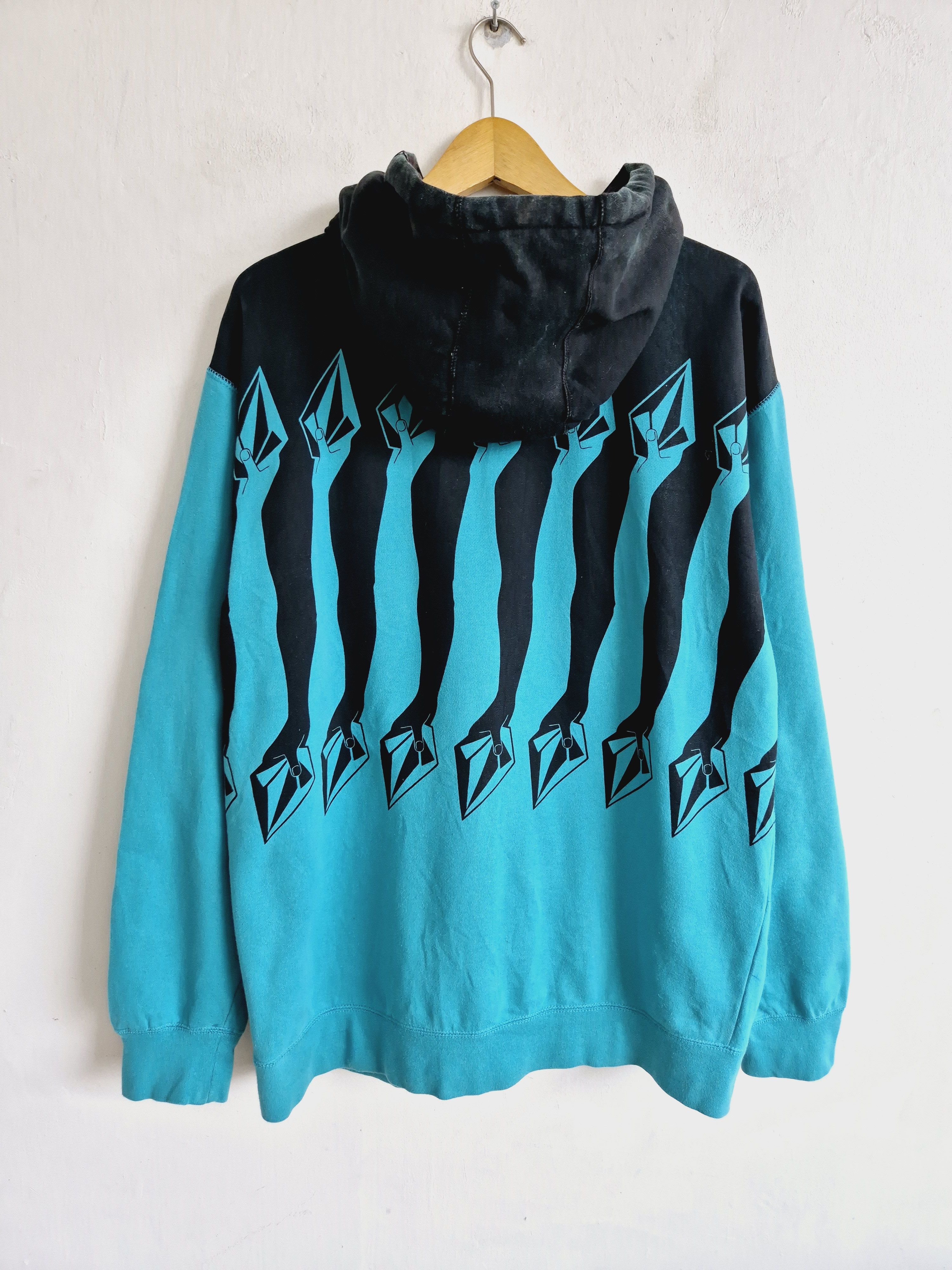 Volcom Volcom Hand in Hand Hoodie Zip Sweatshirt Size US L / EU 52-54 / 3 - 3 Thumbnail