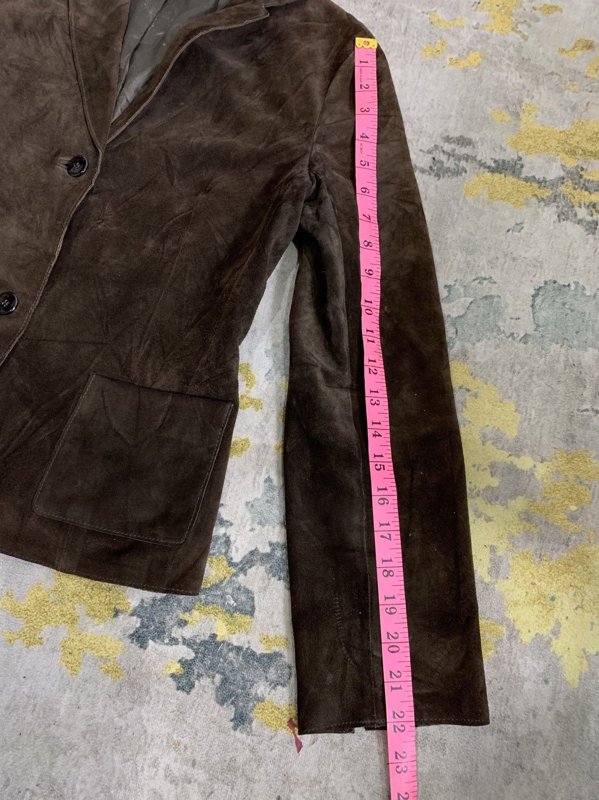 Japanese Brand Cowhide SPB Cropped Leather Jacket Size XS / US 0-2 / IT 36-38 - 8 Thumbnail