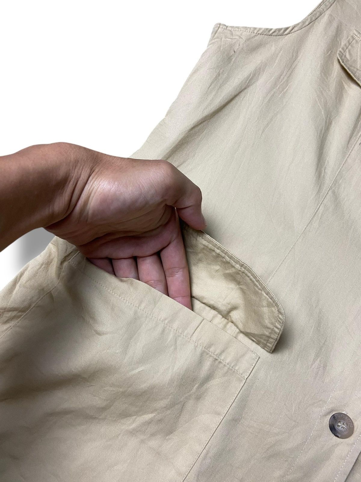Burberry Burberrys of London Utility Pocket Vest (170) Size US S / EU 44-46 / 1 - 6 Thumbnail