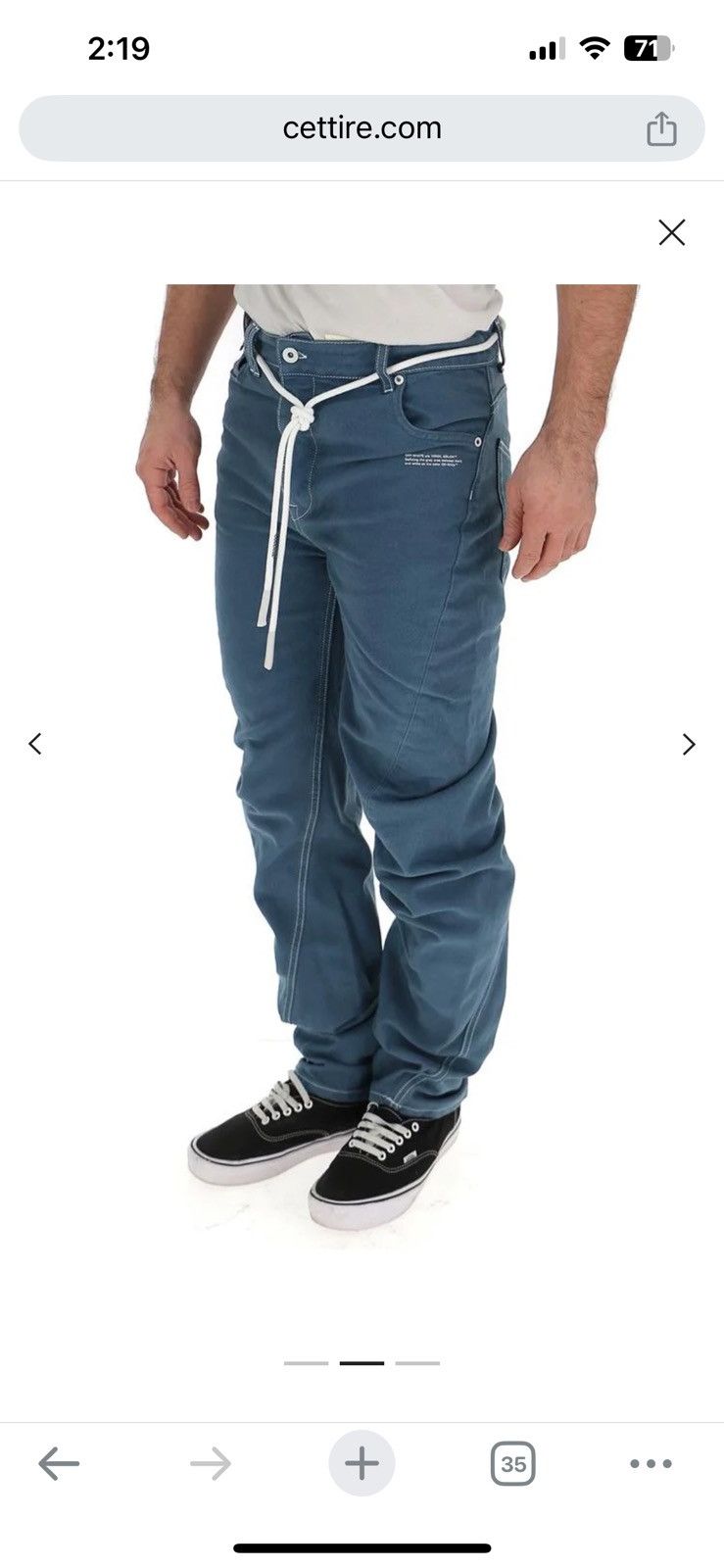 Off-White Off-White jeans Size US 30 / EU 46 - 6 Thumbnail