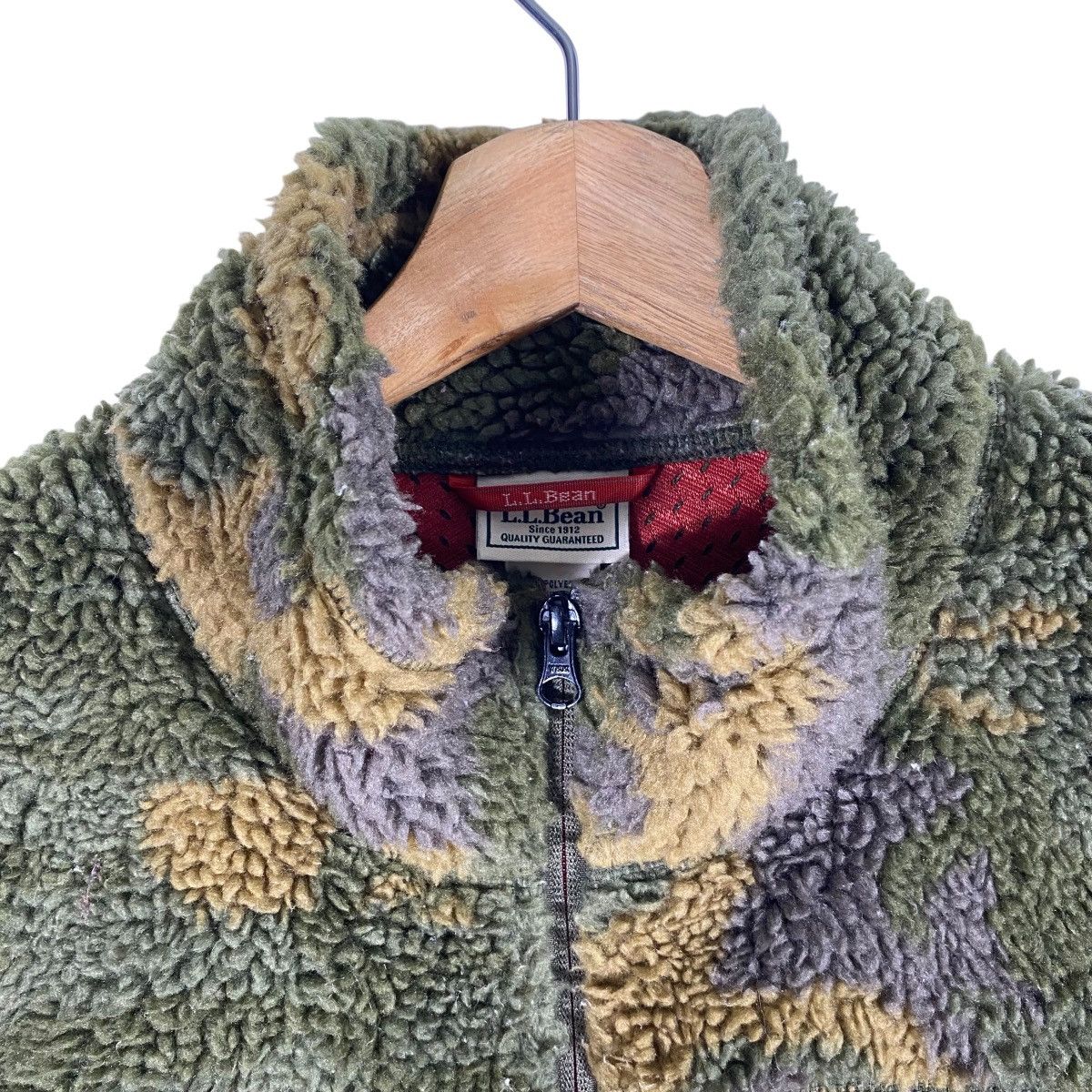L.L. Bean LL Bean Fleece Camo Zipper Vest L Size Size L / US 10 / IT 46 - 6 Thumbnail