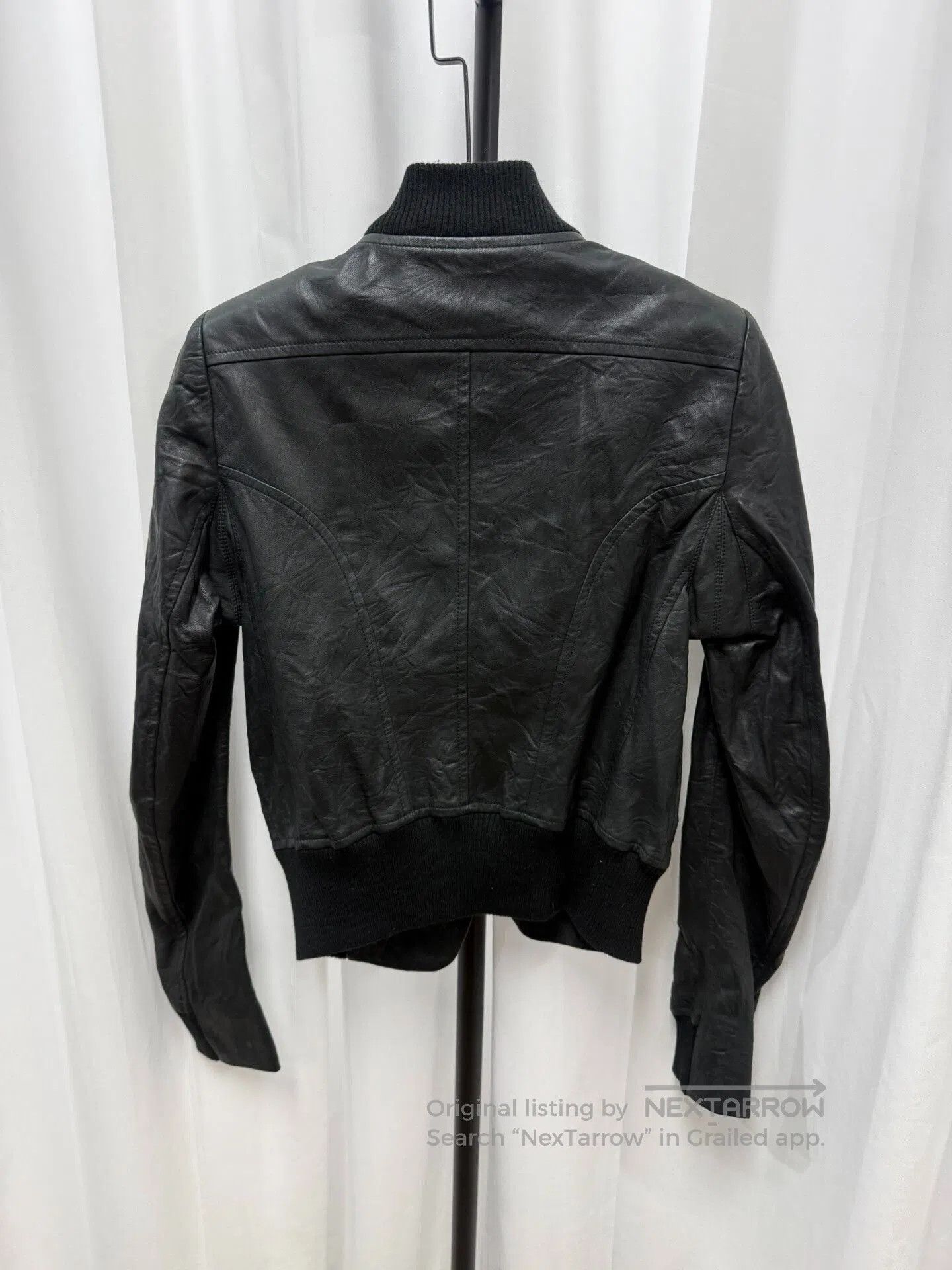 Ann Demeulemeester Ann Demeulemeester Leather Jacket. Size XXS / US 00 / IT 34 - 5 Thumbnail