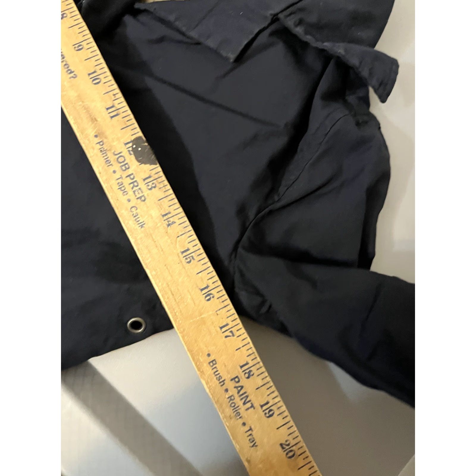 Banana Republic Banana Republic Women's XS Black Short Trench Coat Plaid Lined City Classic Trench Coat Water Resistant Buckle Button Size 26" / US 2 / IT 38 - 6 Thumbnail