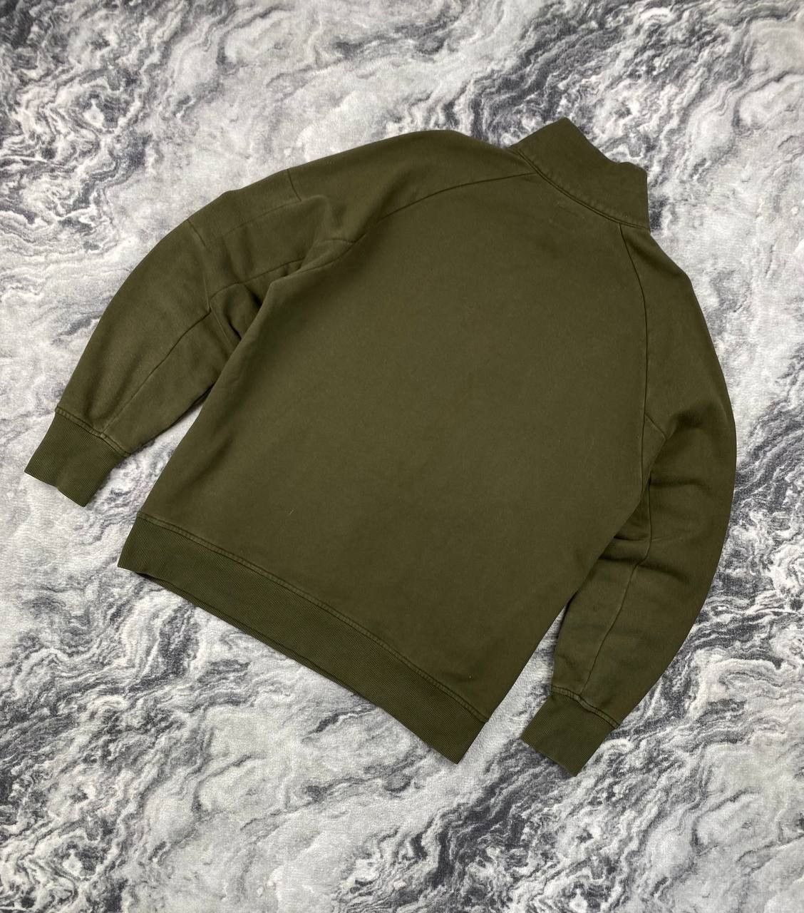 C.P. Company C.P. Company Diagonal Raised Fleece 1/4 Zipped Sweatshirt Size US L / EU 52-54 / 3 - 10 Thumbnail
