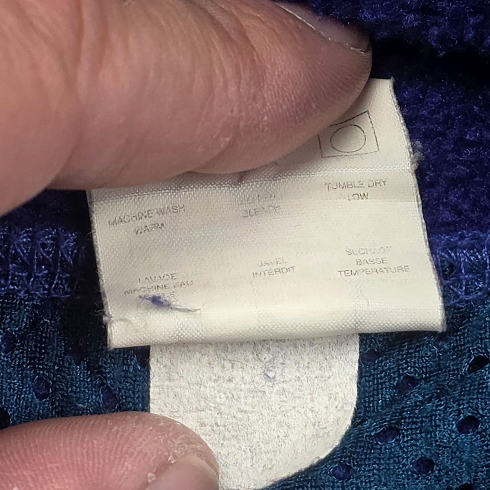Patagonia VINTAGE Patagonia Vest Jacket Men L Blue-Purple Full Zip Fleece USA Size US L / EU 52-54 / 3 - 7 Thumbnail
