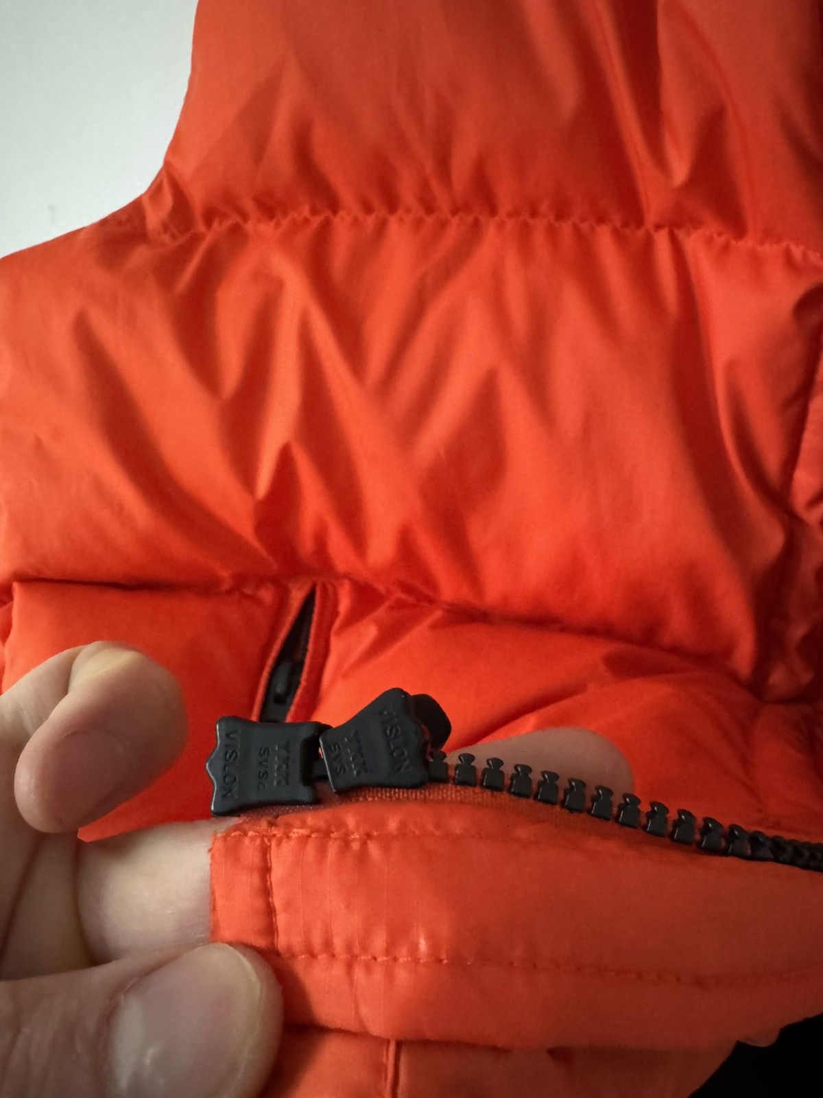 RLX Ralph Lauren RLX Ralph Lauren Down Puffer Orange Vest Size US L / EU 52-54 / 3 - 9 Thumbnail