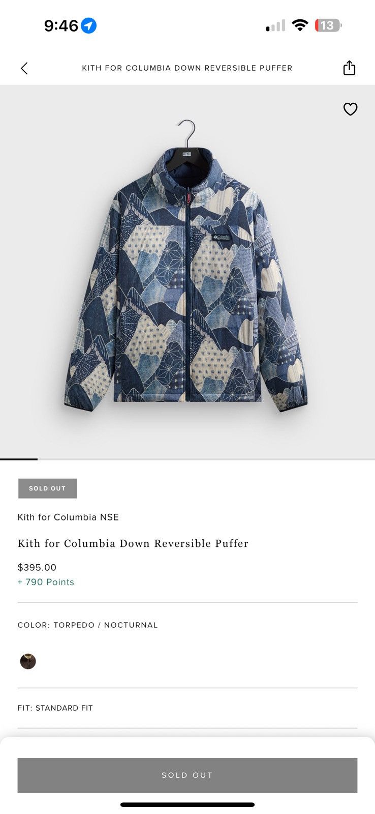 Columbia × Kith Kith for Columbia Down Reversible Puffer Size US L / EU 52-54 / 3 - 1 Preview