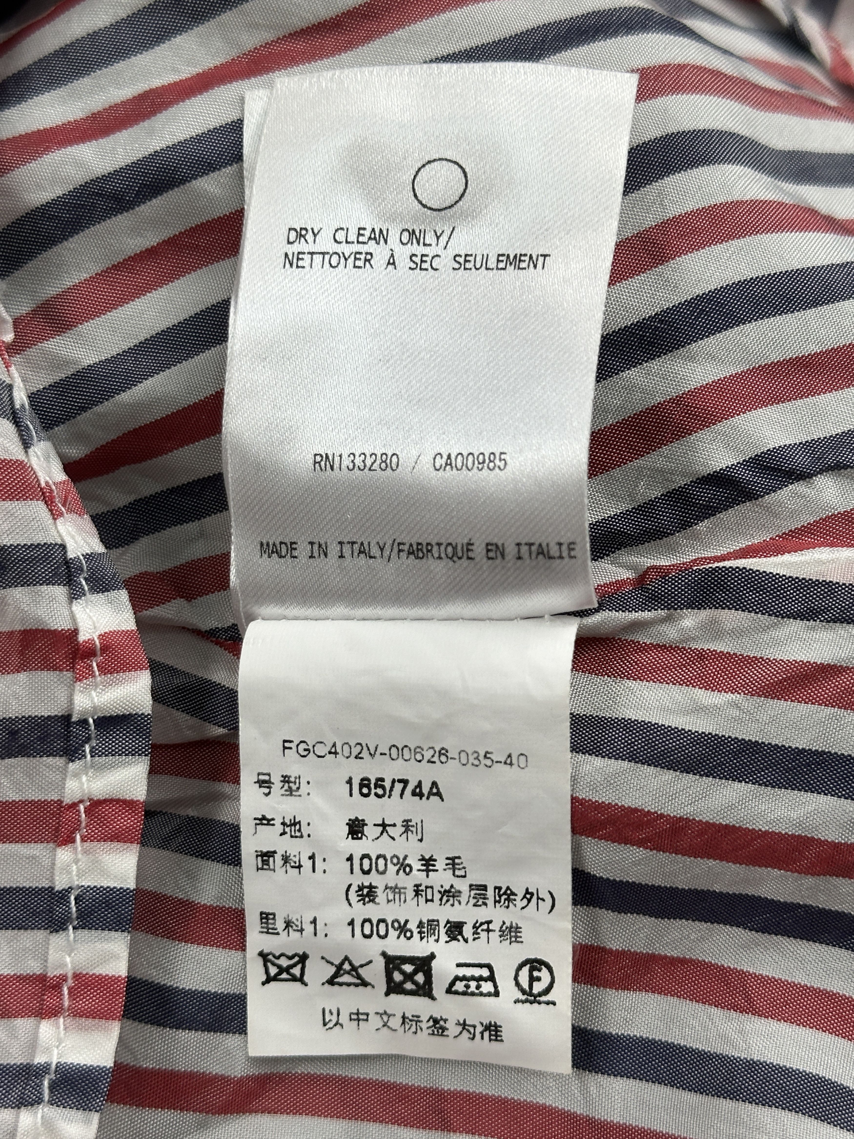 Thom Browne RWB Tab Pleated Mini Skirt Size 27" / US 4 / IT 40 - 15 Thumbnail