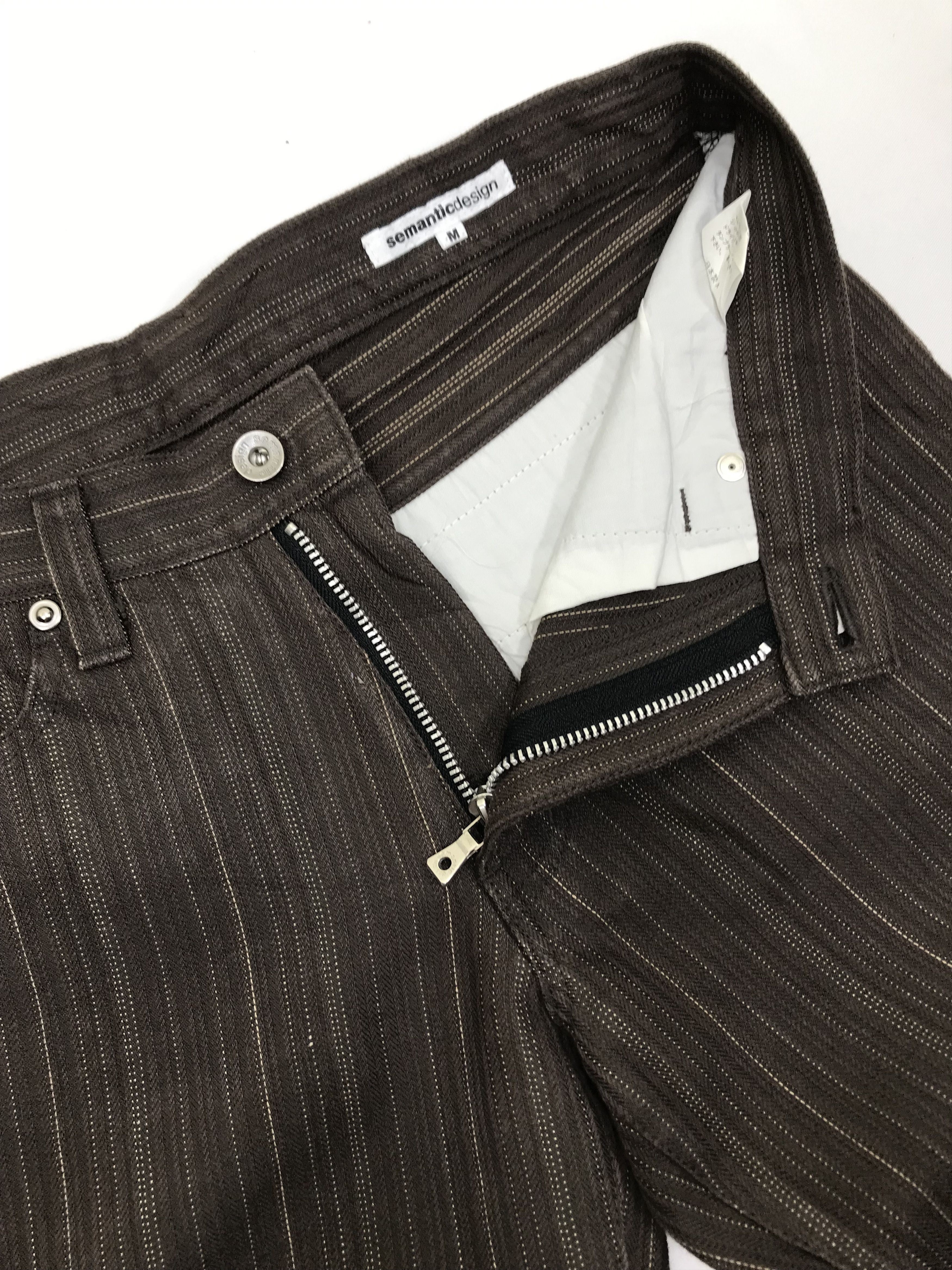 semanticdesign Semantic Design Striped Flare Jeans Bell Bottom Denim Size US 31 - 9 Thumbnail
