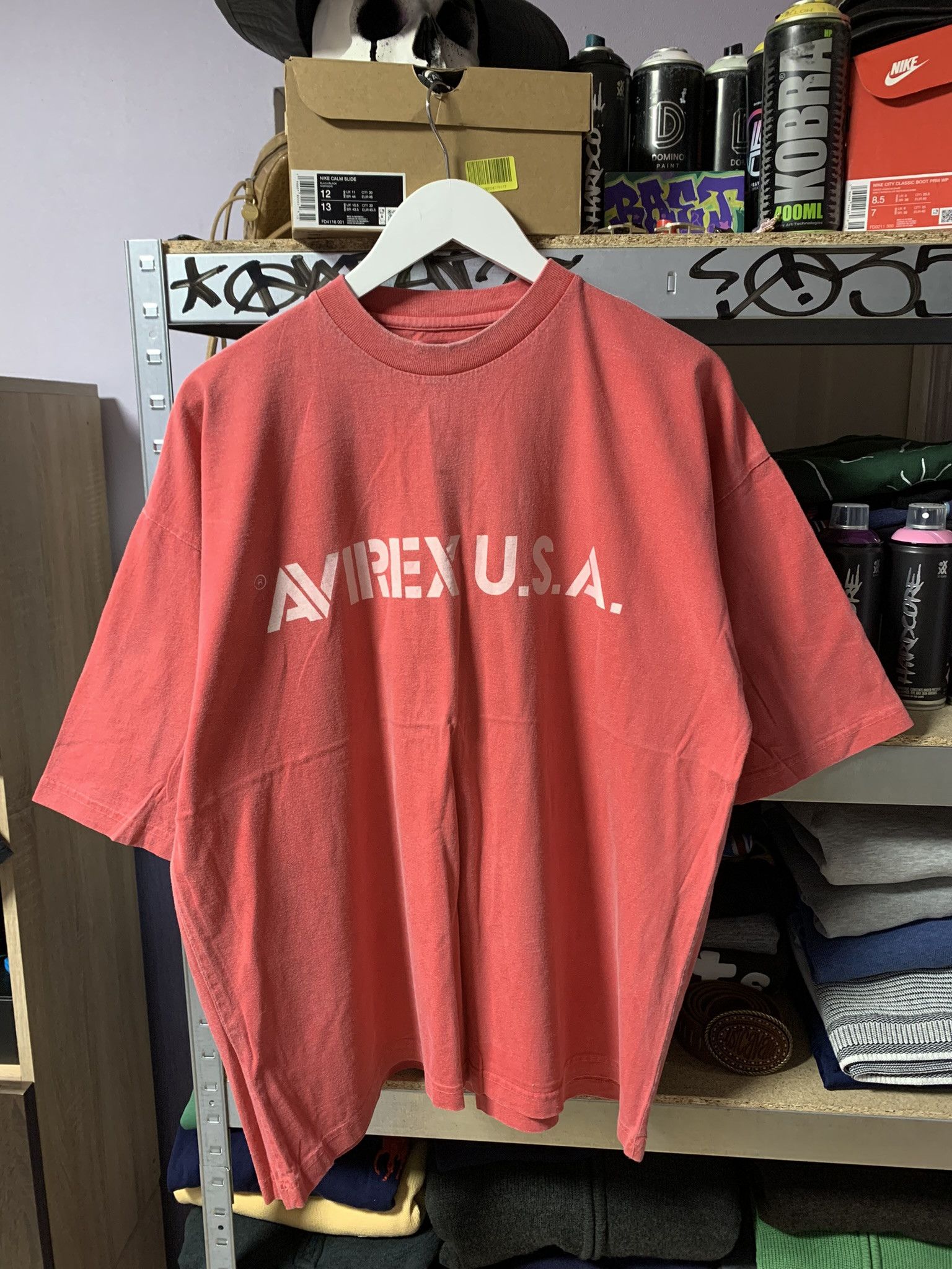 Avirex Vintage Avirex U.S.A. T Shirt Size XL Size US XL / EU 56 / 4 - 2 Thumbnail