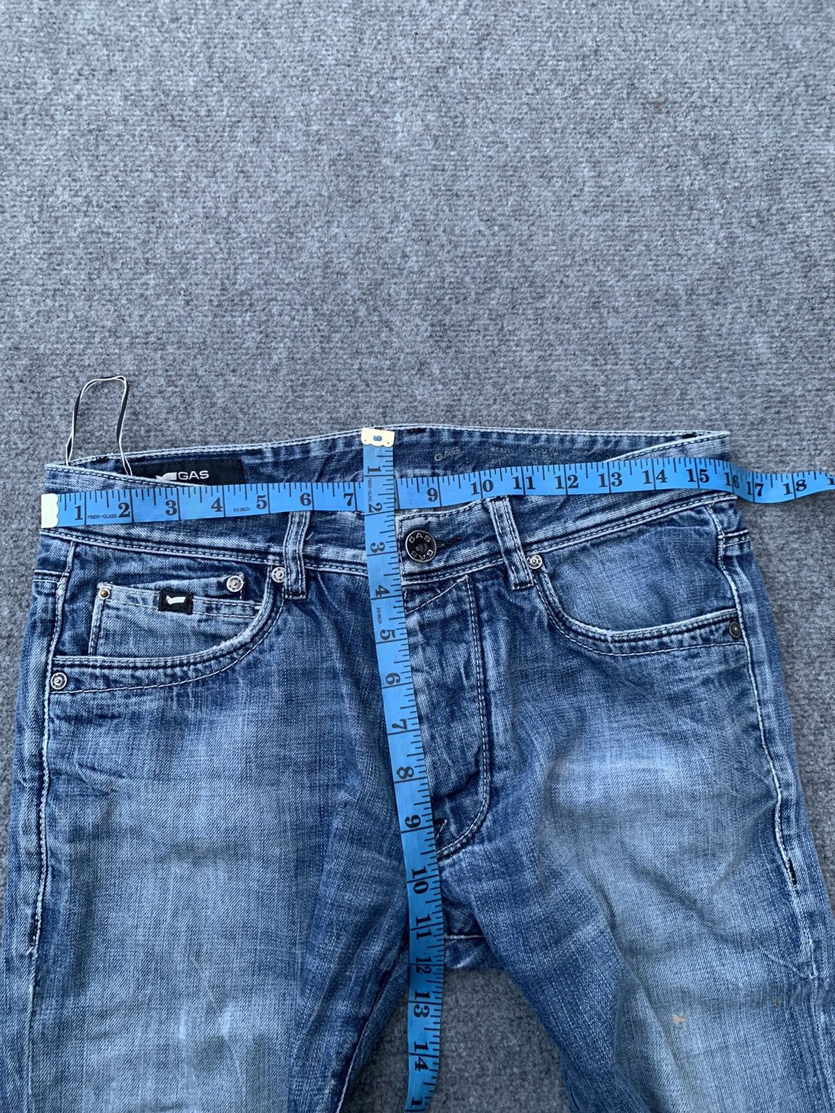 GAS Distressed Gas jeans.made in Italy Size US 32 / EU 48 - 6 Thumbnail