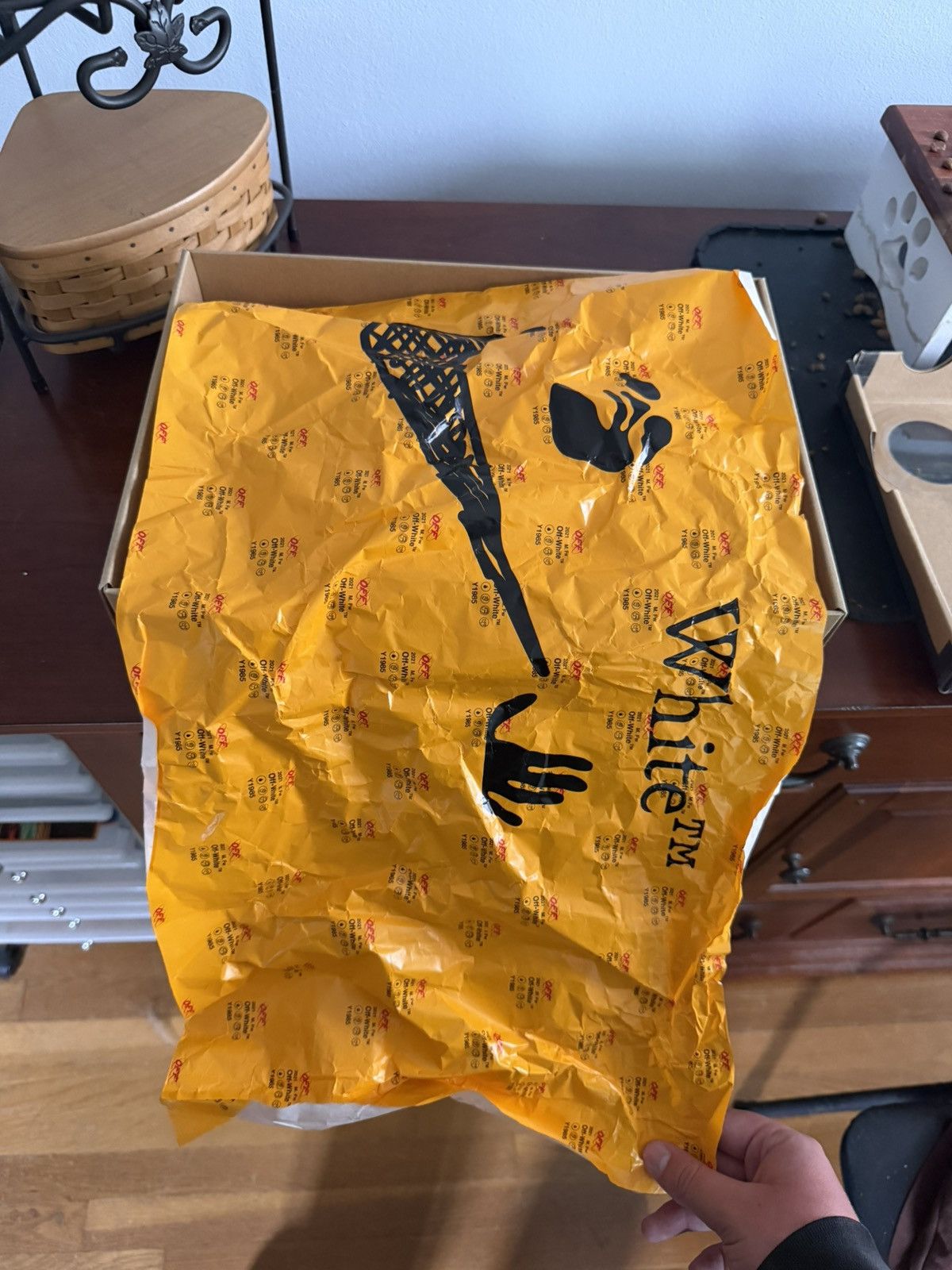 Nike × Off-White OffWhite Dunk Low Lot 11 Size US 12 / EU 45 - 13 Thumbnail