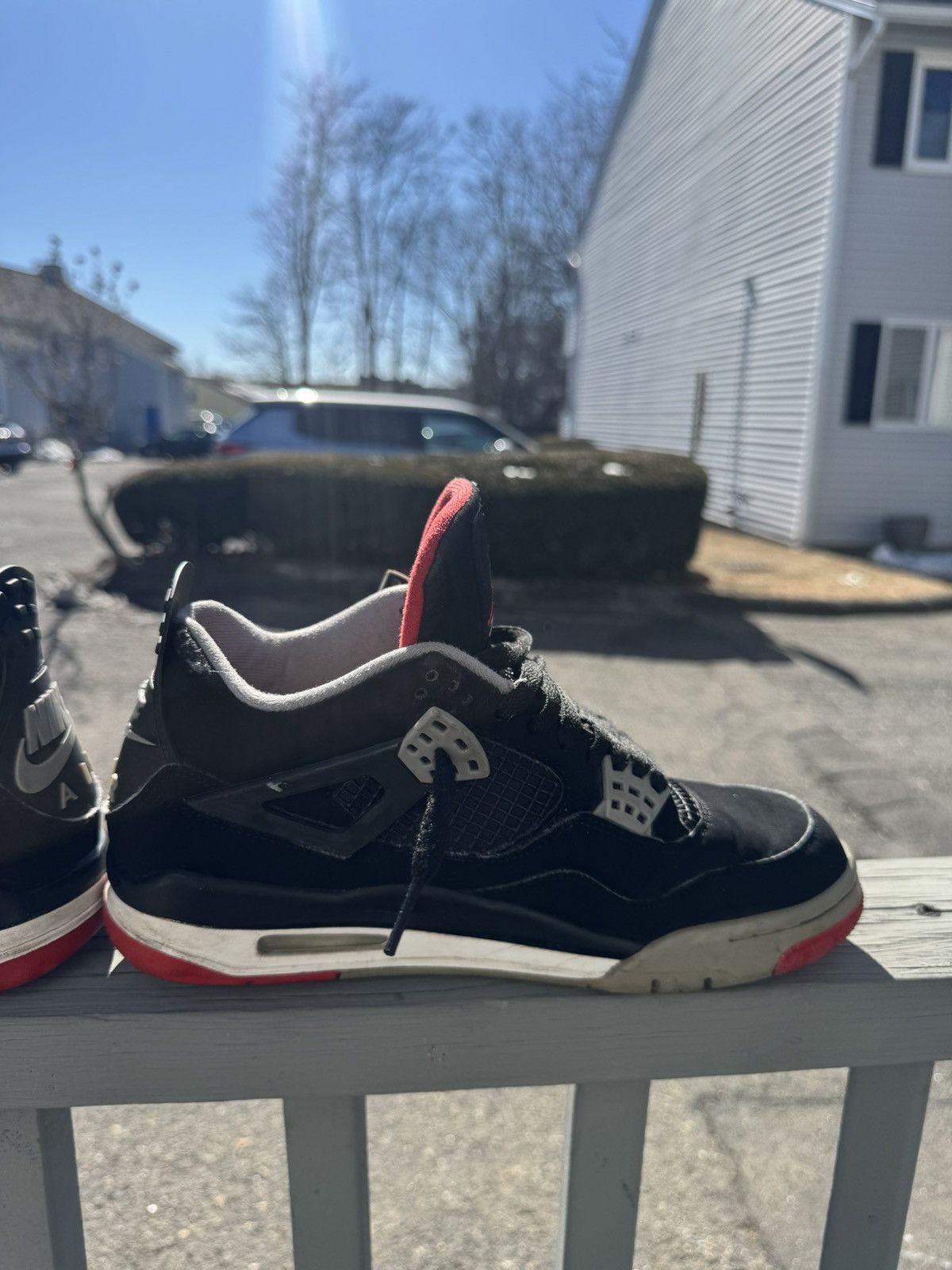 Jordan Brand Jordan Retro 4 Bred Size 9 Size US 9 / EU 42 - 9 Thumbnail